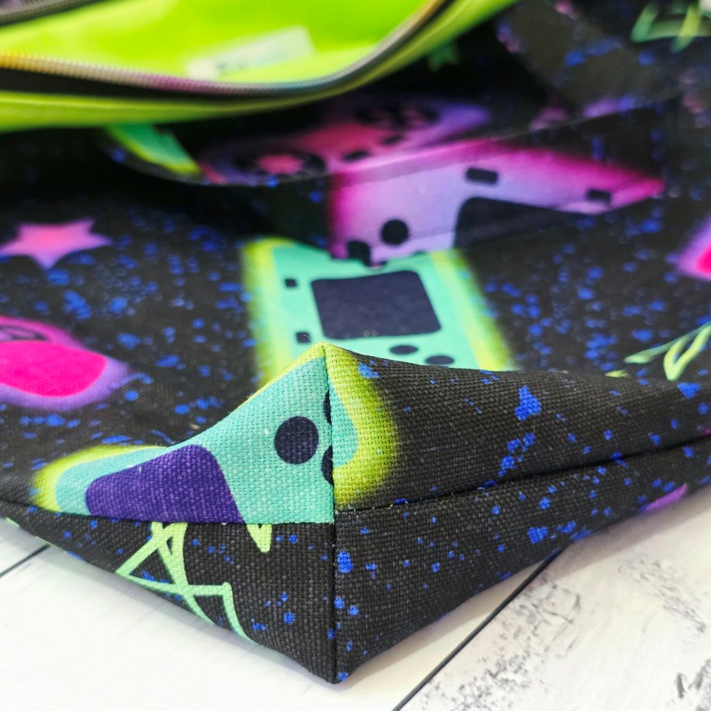 Video Games Book Bag / Library Bag