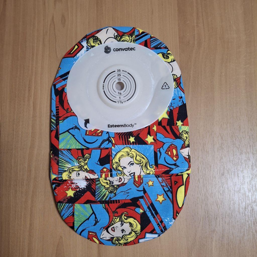 STOMA BAG COVER LARGE  Suitable for Ileostomy, Colostomy, Urostomy