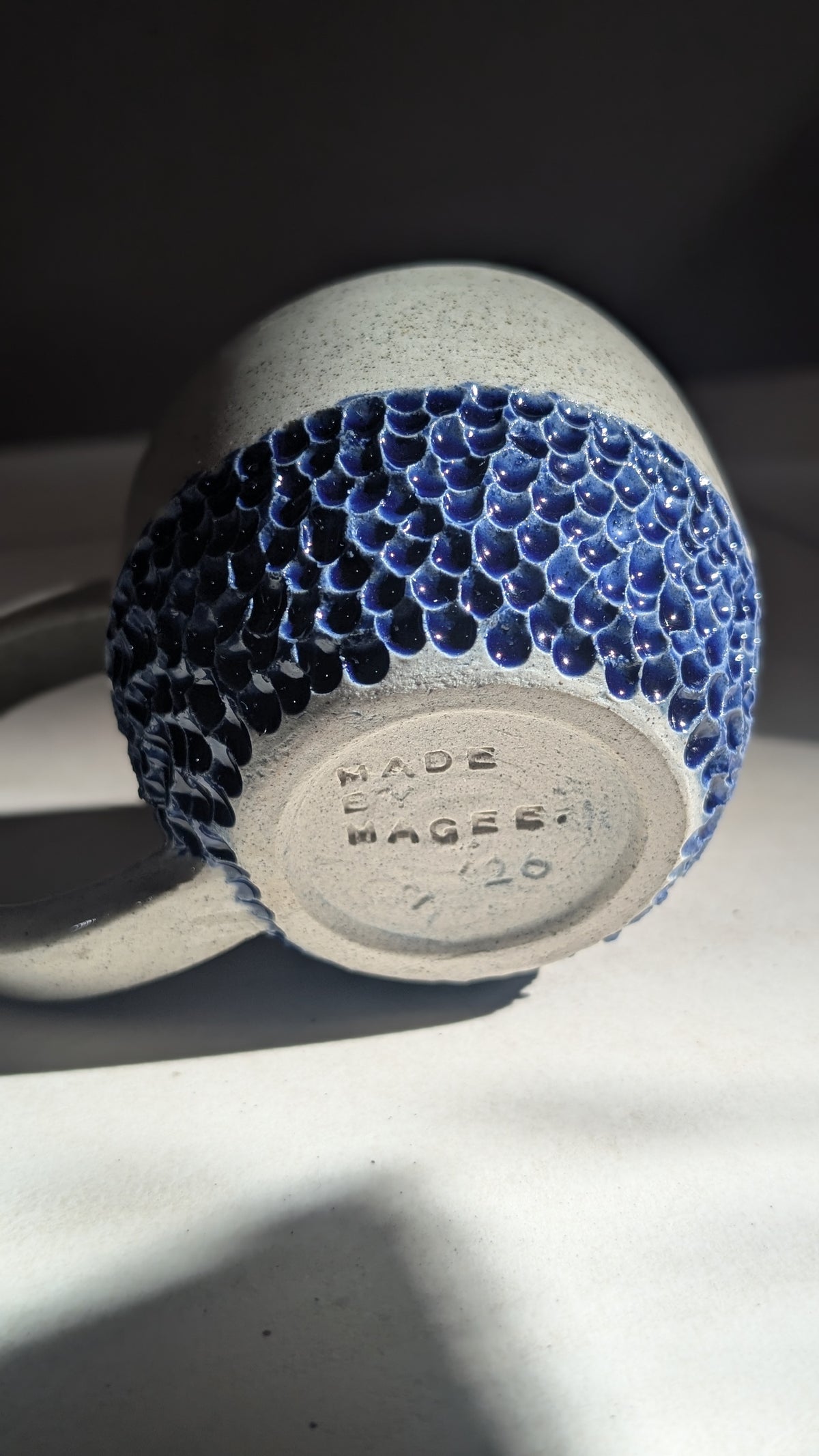 Ceramic Diver Lady Small Mug / Cup