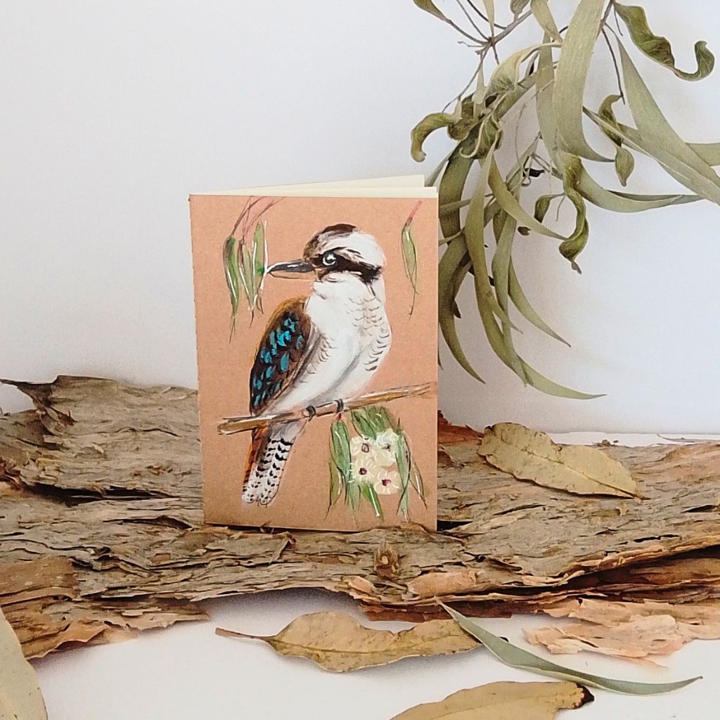 Kookaburra Handpainted Pocket Notebooks