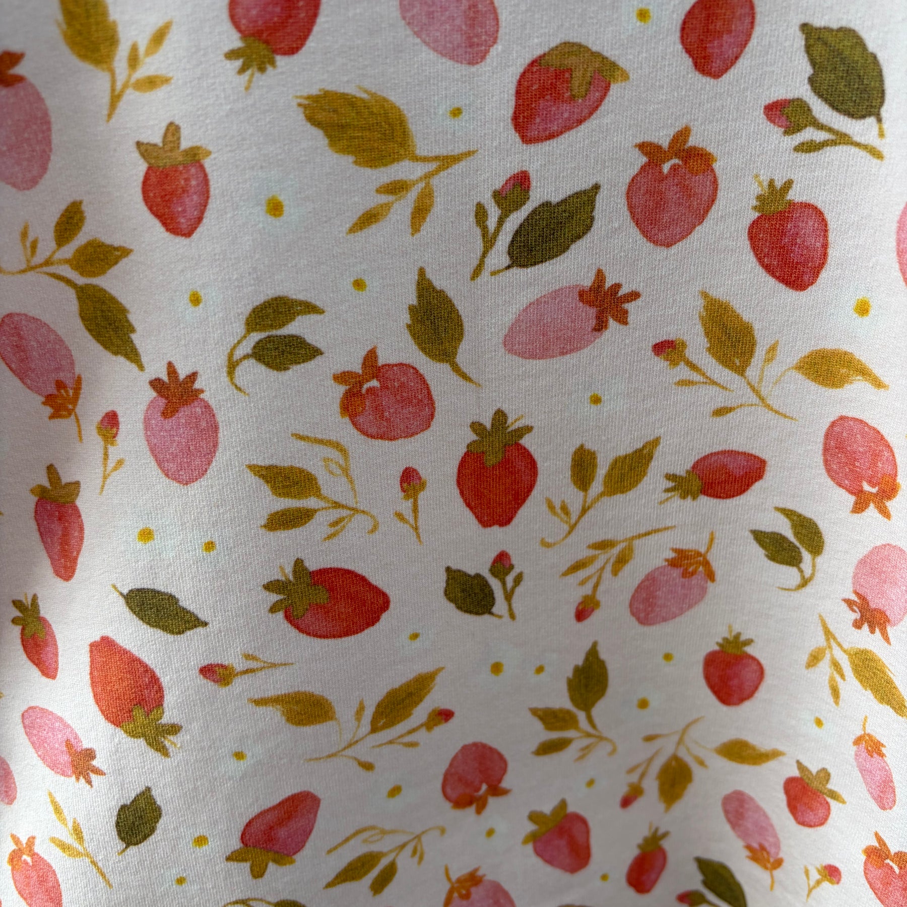 SWEET AS STRAWBERRIES ROMPER