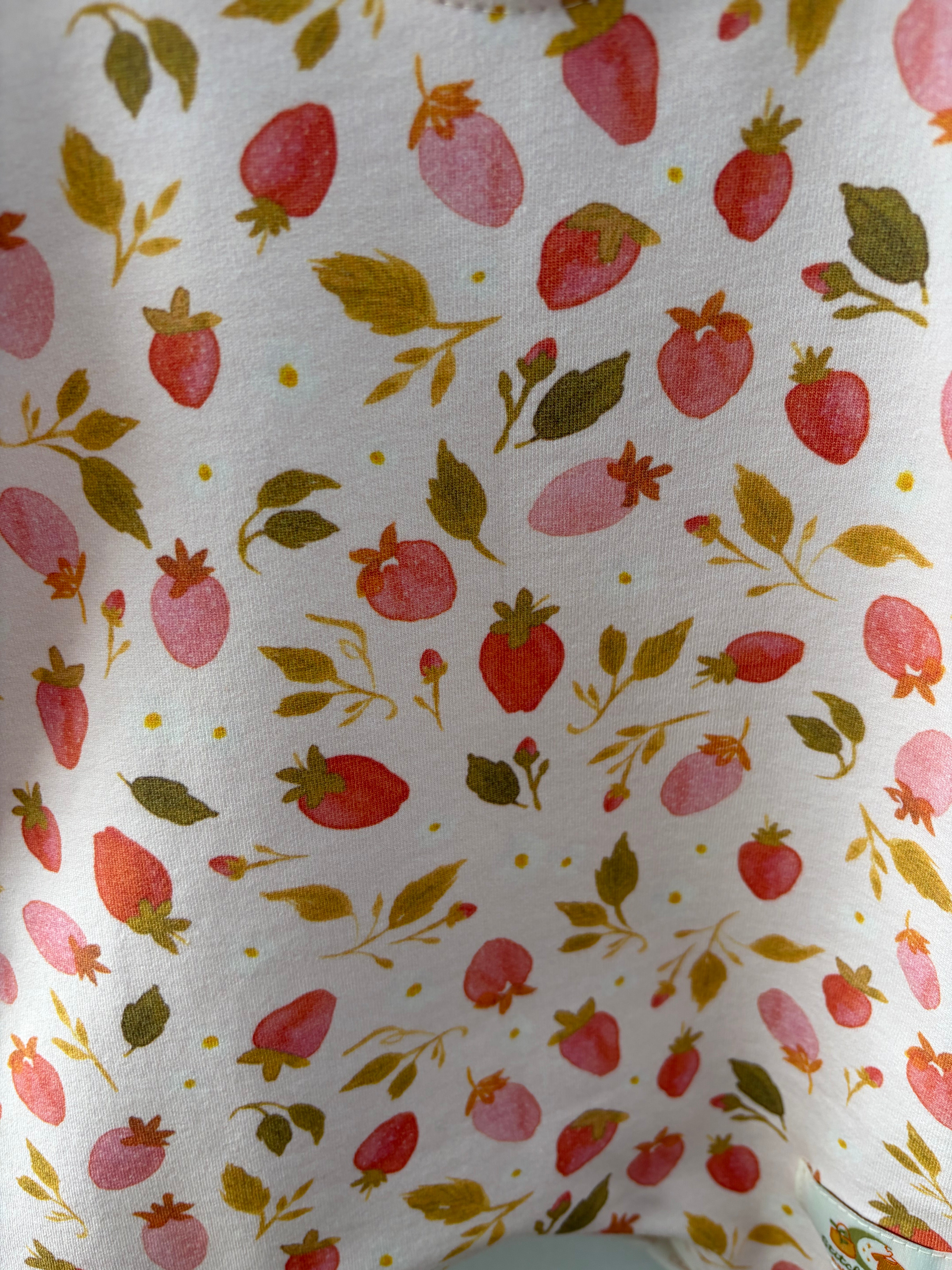 SWEET AS STRAWBERRIES ROMPER