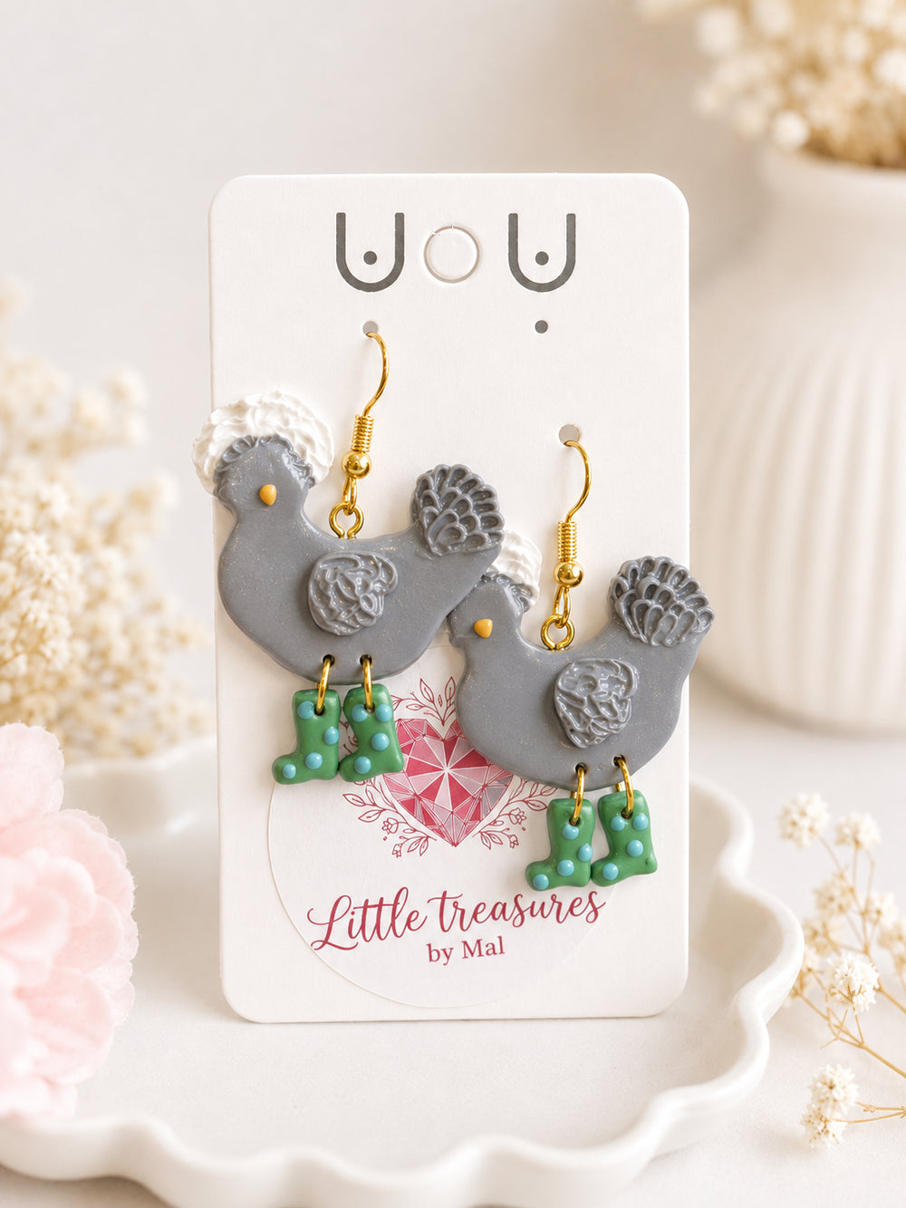 Handcrafted polish Earrings