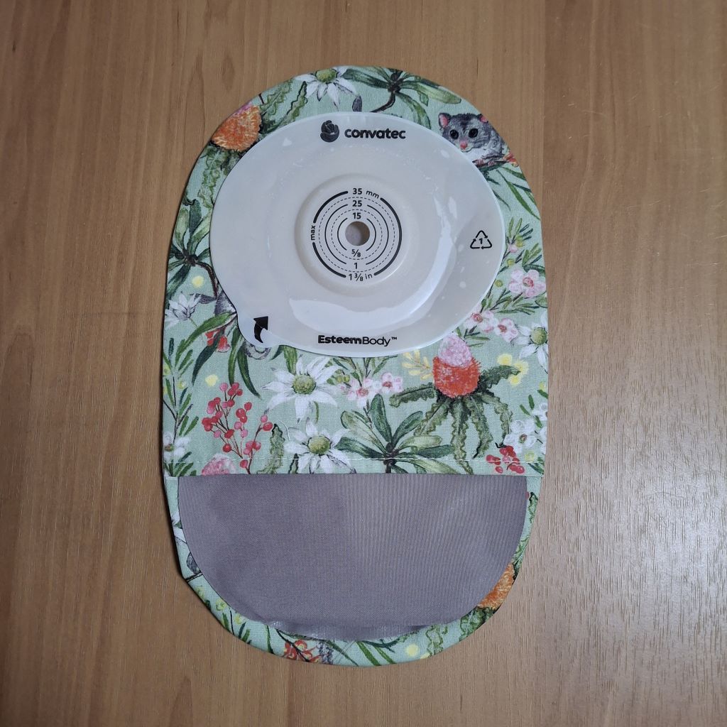 STOMA BAG COVER LARGE  Suitable for Ileostomy, Colostomy, Urostomy