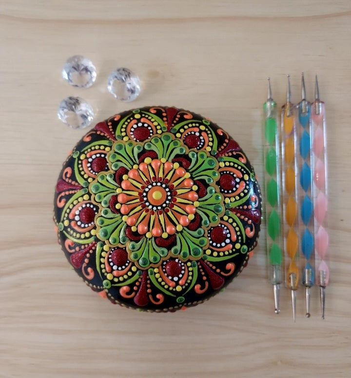 Original Dot Art Design called "Jewel"