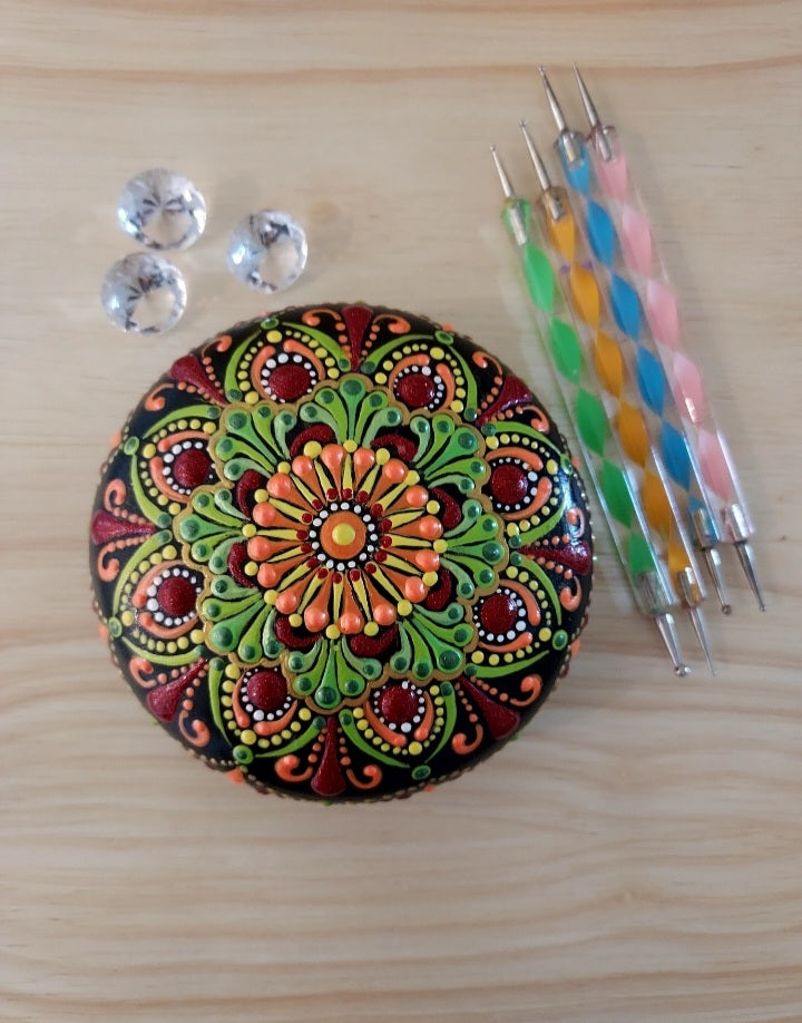 Original Dot Art Design called "Jewel"