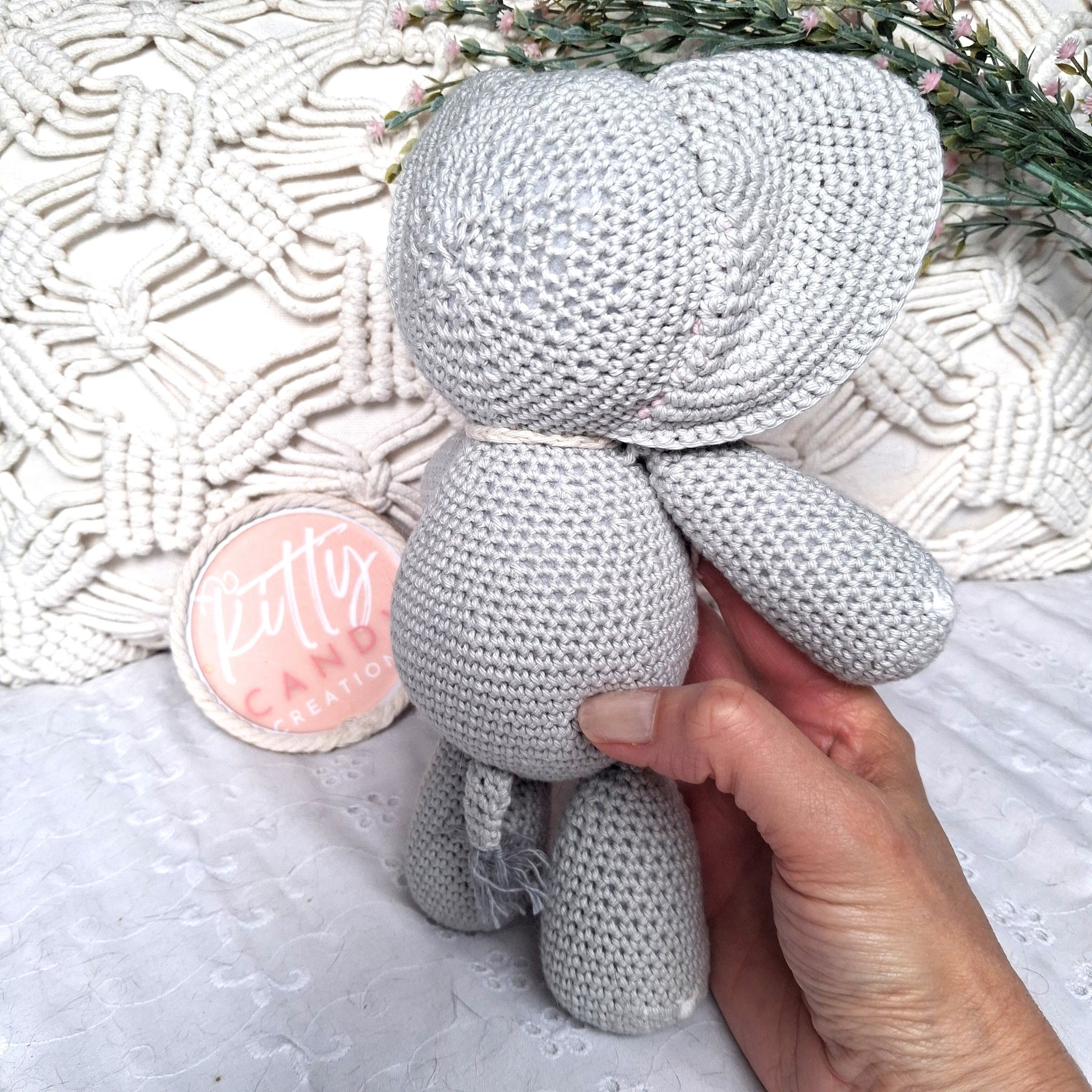 Handmade Crochet Elephant