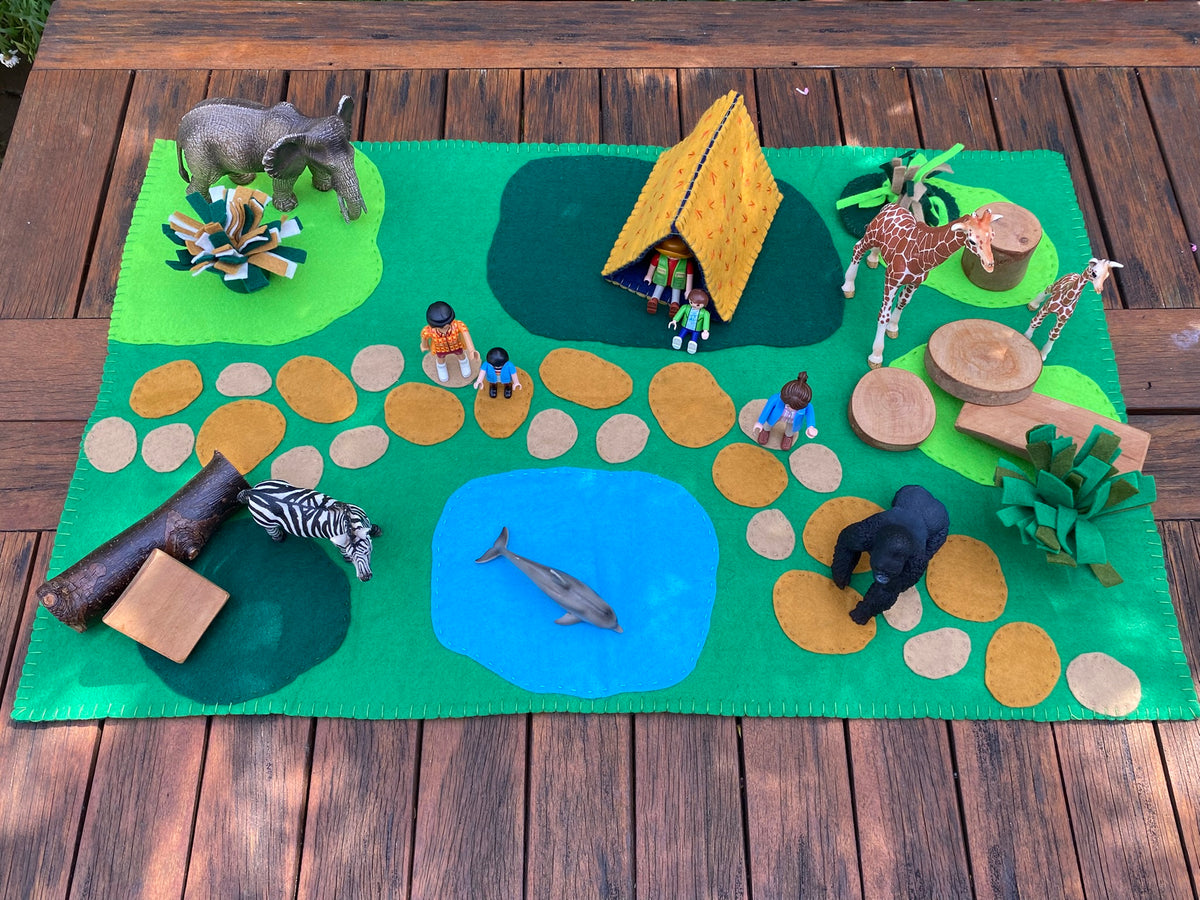 Play Felt Mat Large - Explore the outdoors #3