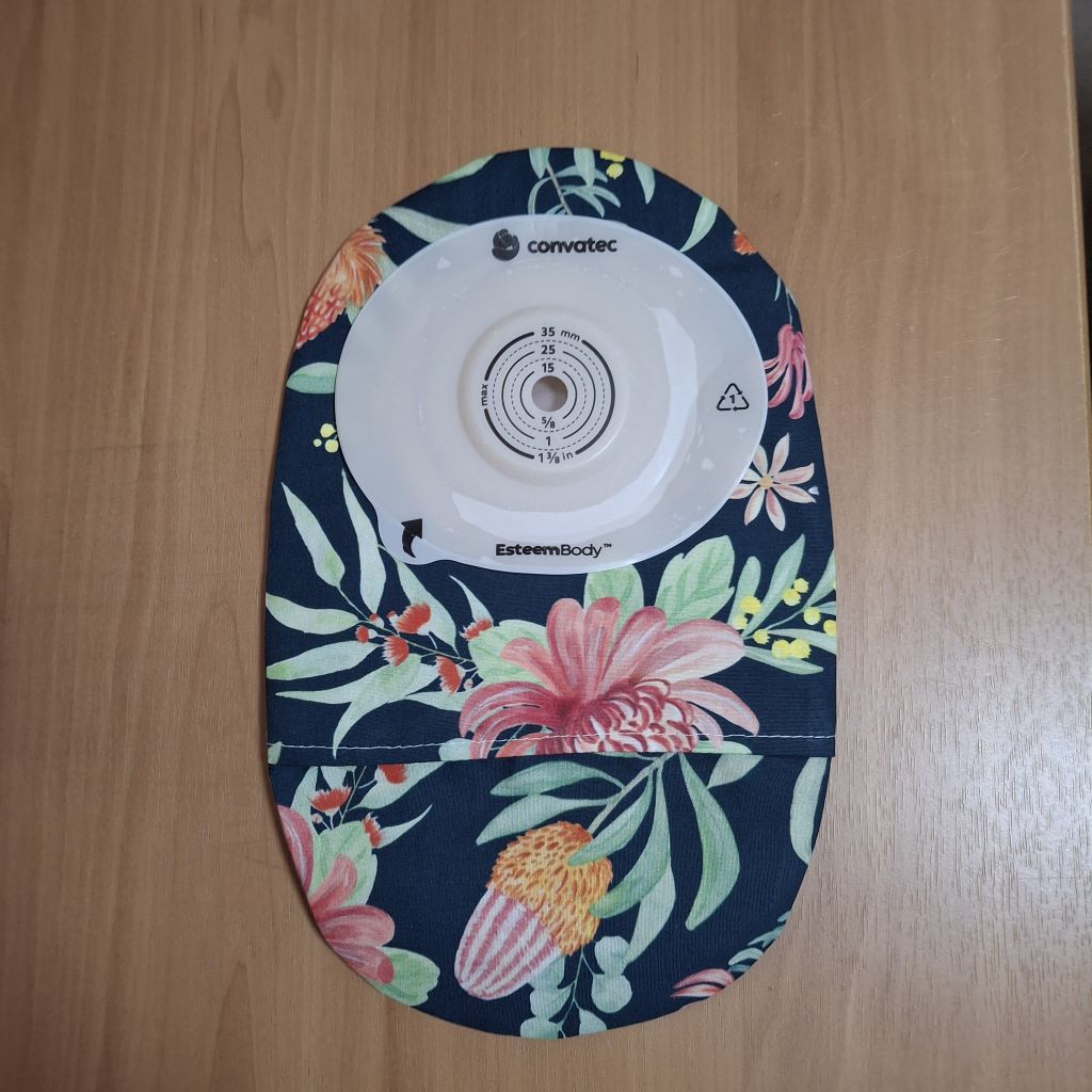 STOMA BAG COVER LARGE  Suitable for Ileostomy, Colostomy, Urostomy