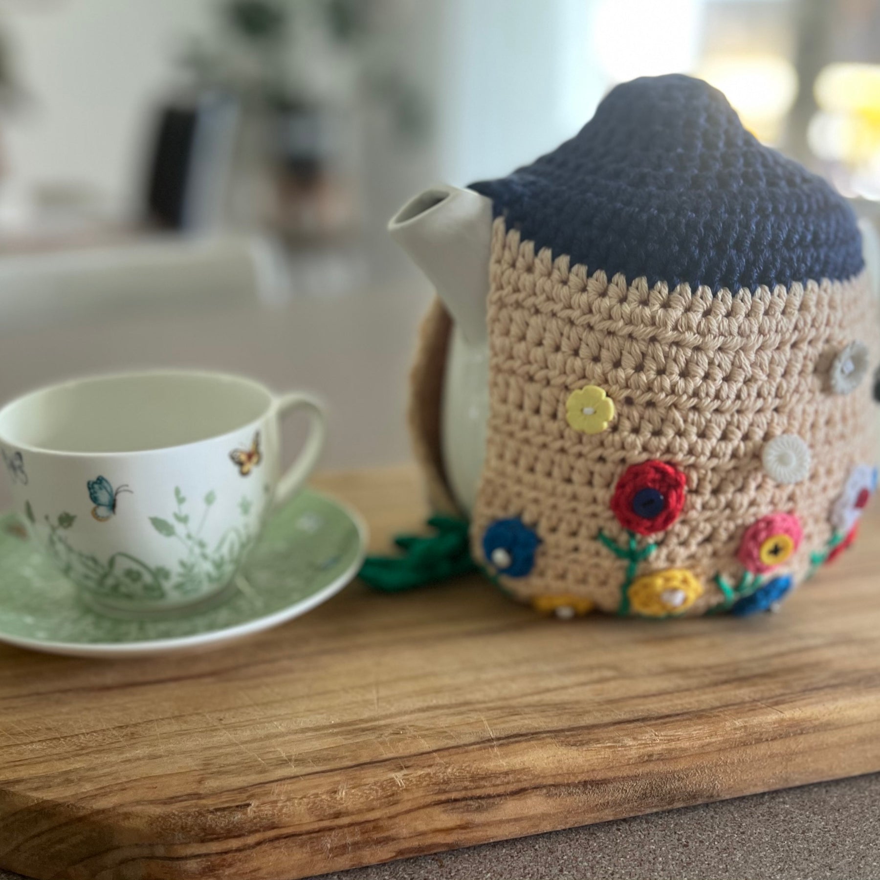 Crochet Teapot Cosy - 4 different designs