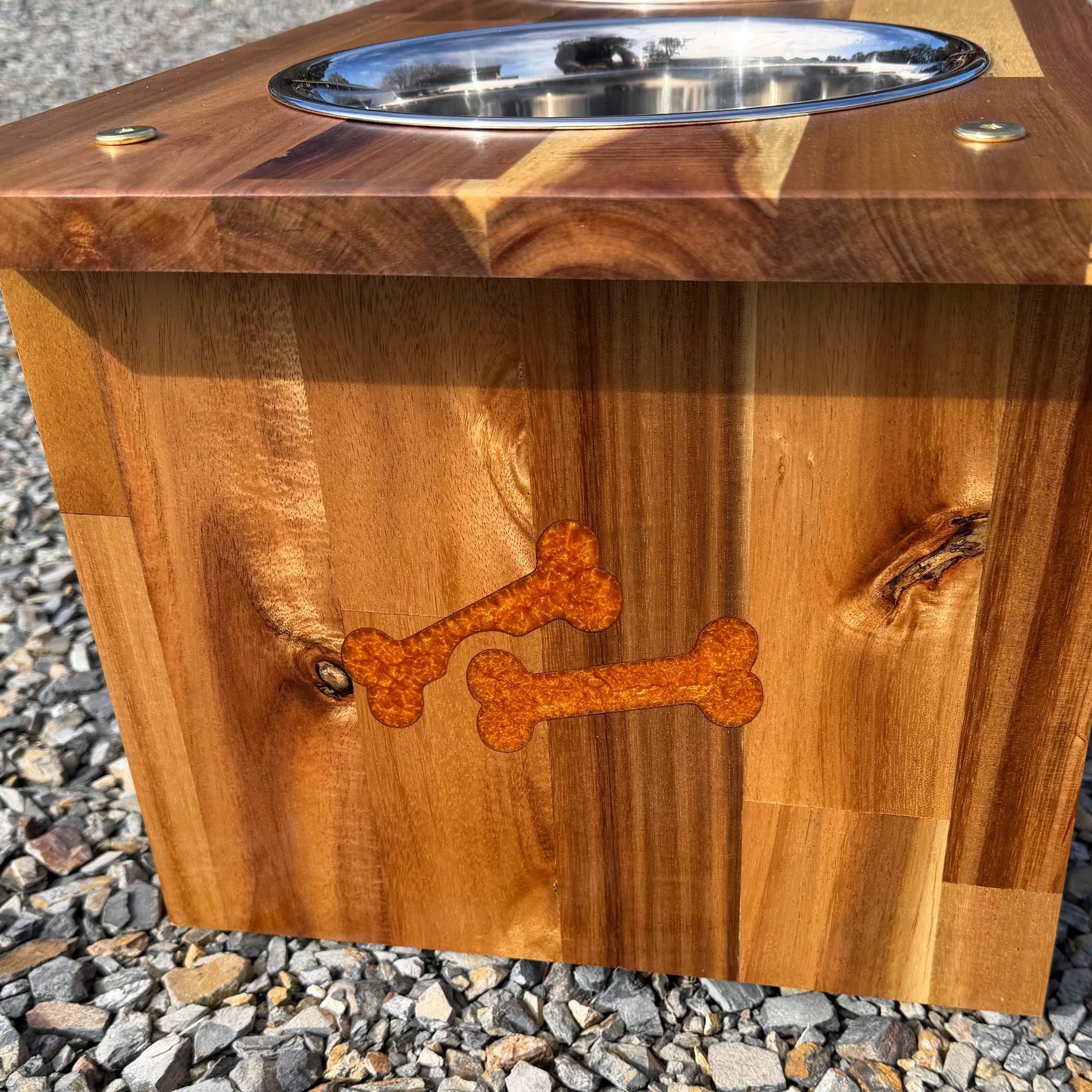 Dog Bowl Stand