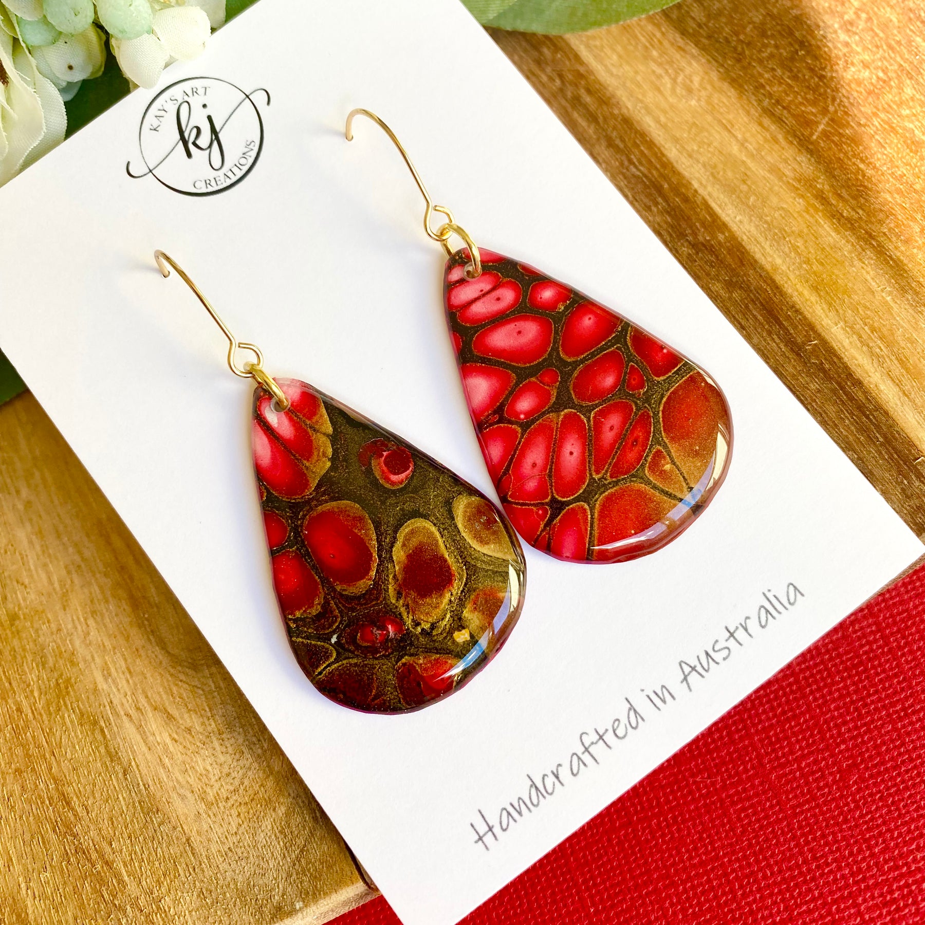 Arty Statement Dangle Earrings