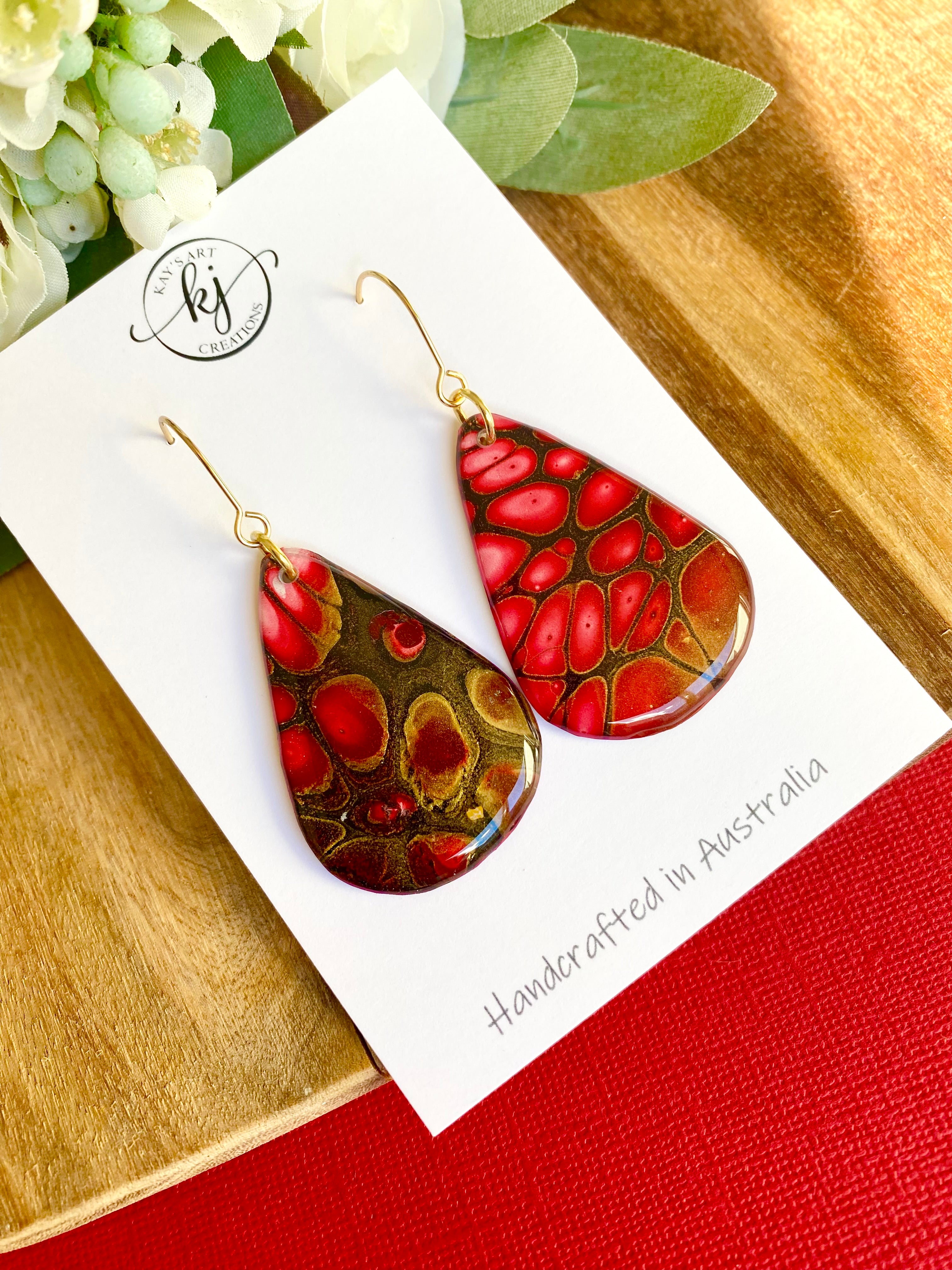 Arty Statement Dangle Earrings