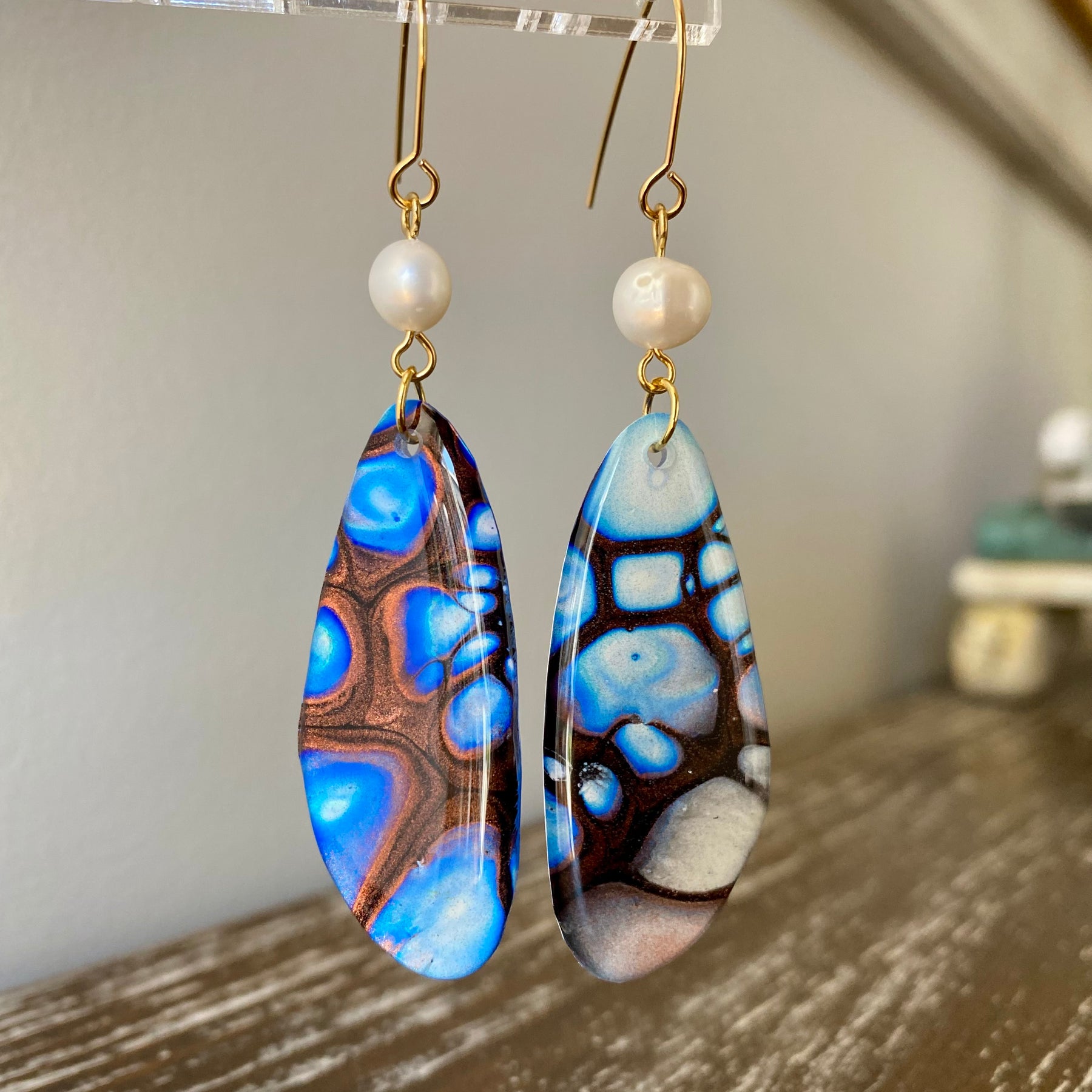 Freshwater Pearl Collection Dangle Earrings