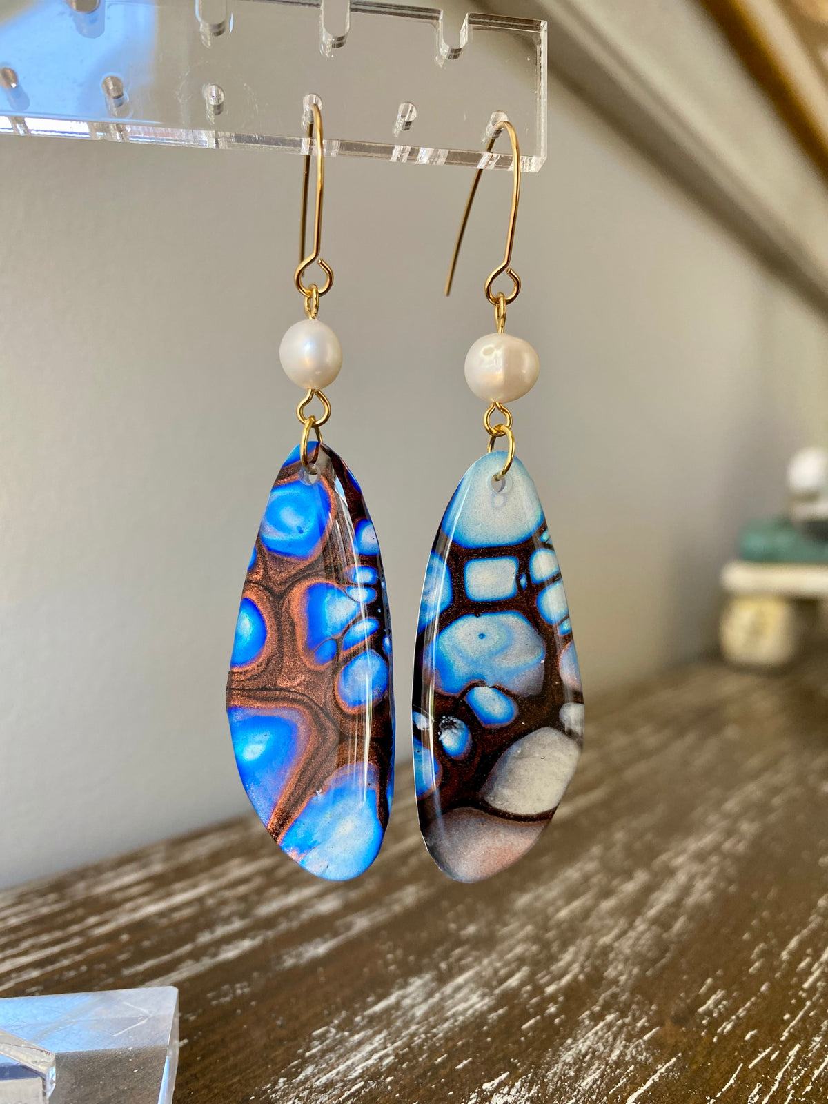 Freshwater Pearl Collection Dangle Earrings