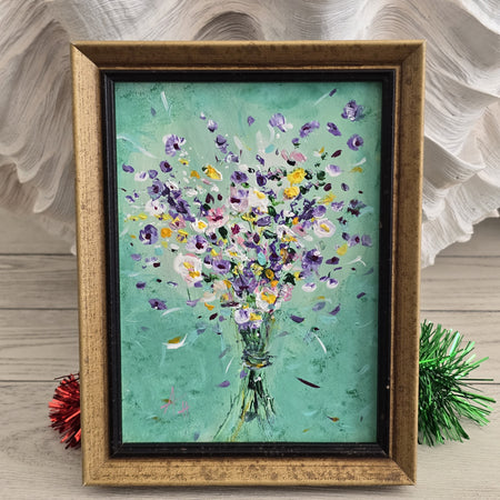 'Heart Bouquet' - Framed Artwork