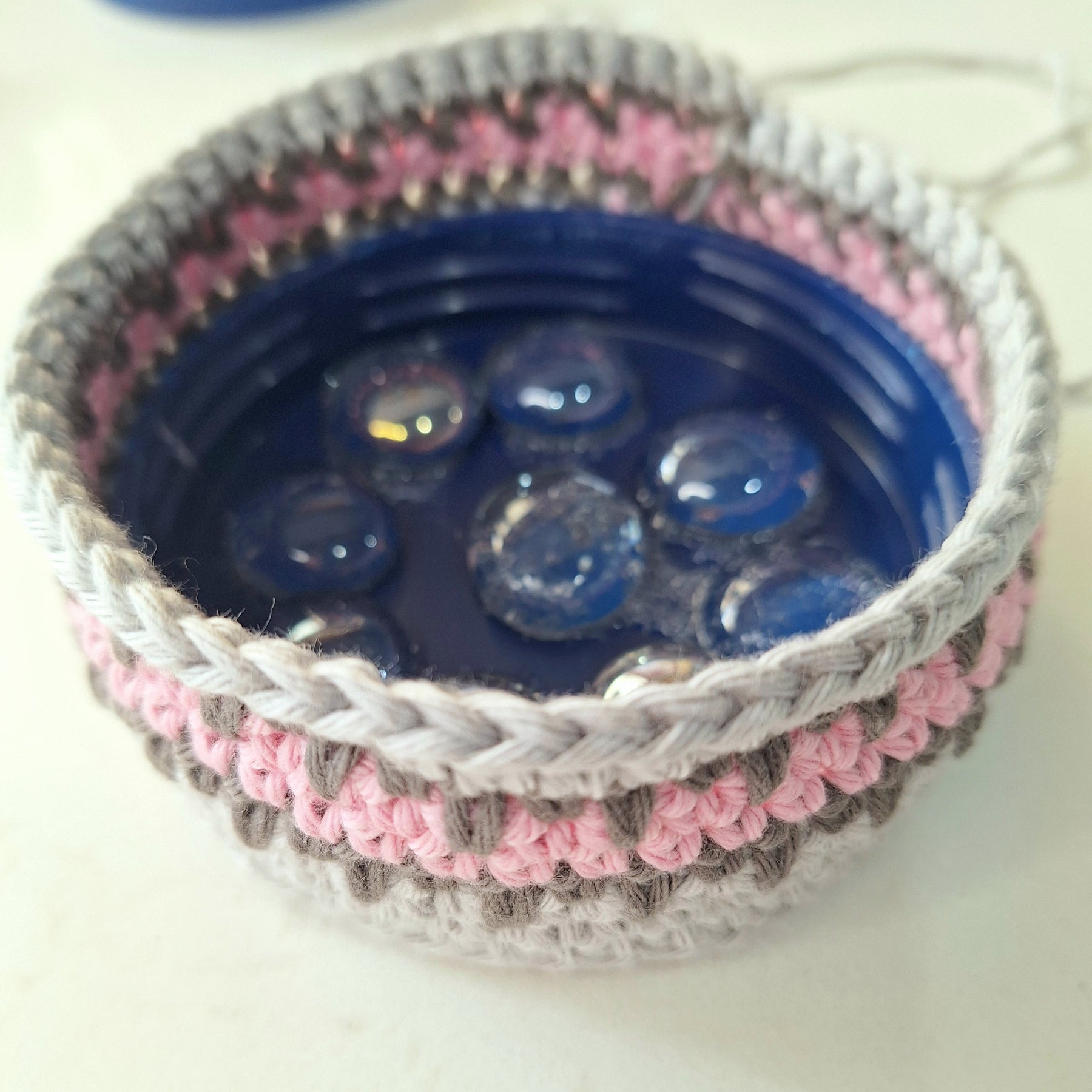 Heirloom  Handmade Crocheted Pin Cushion