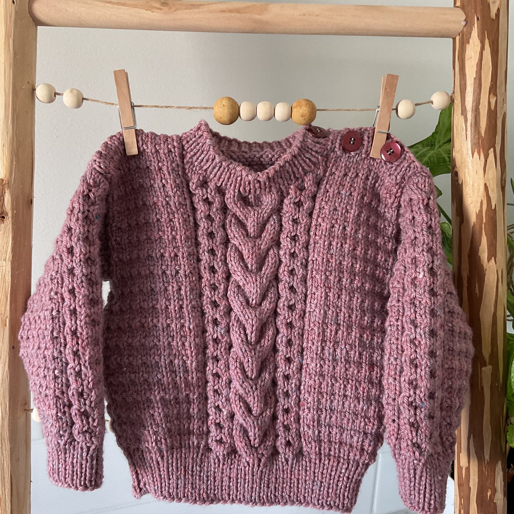 Aran Jumper, Size 6-9 months