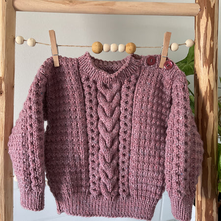 Aran Jumper, Size 6-9 months