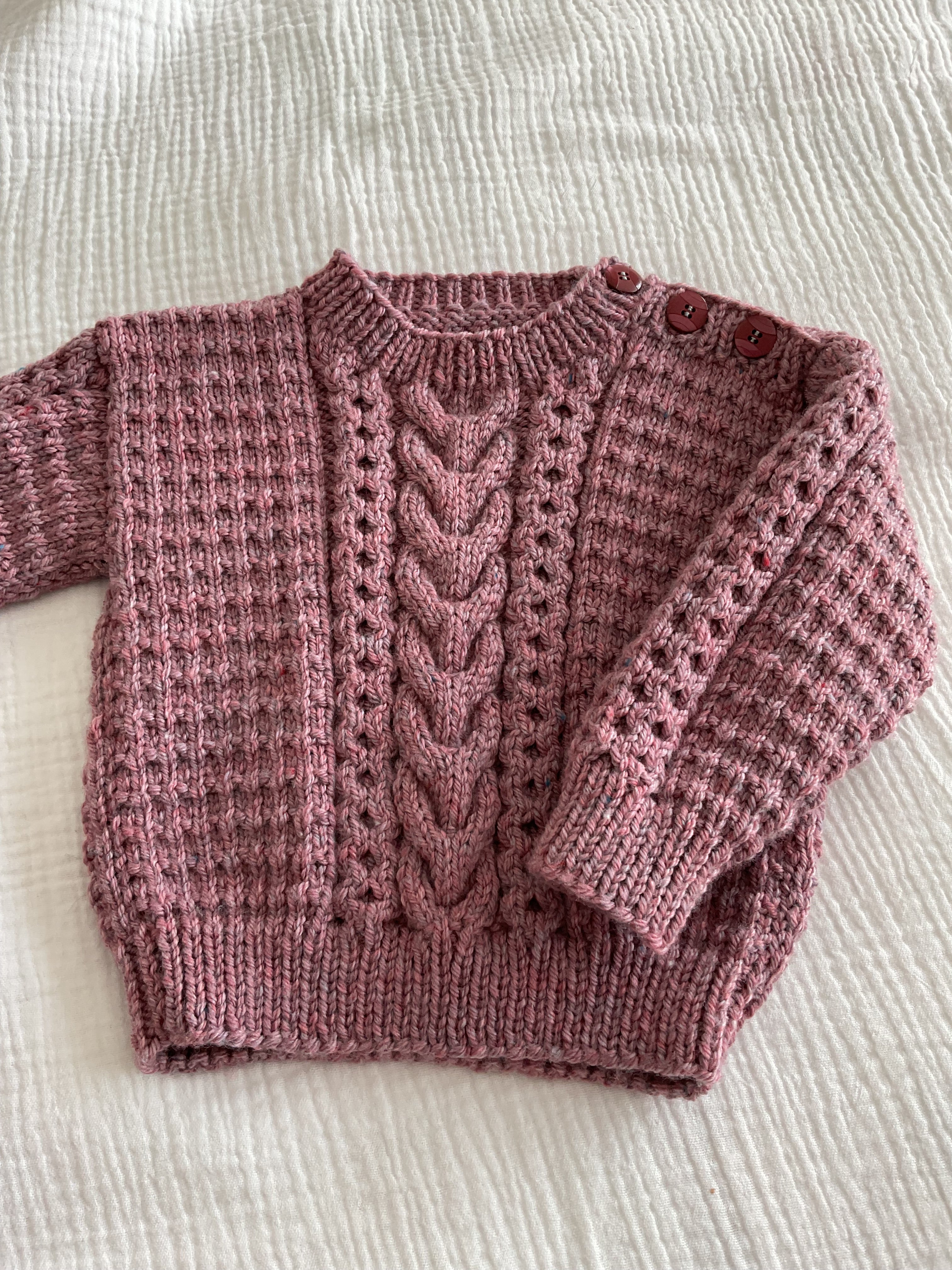 Aran Jumper, Size 6-9 months