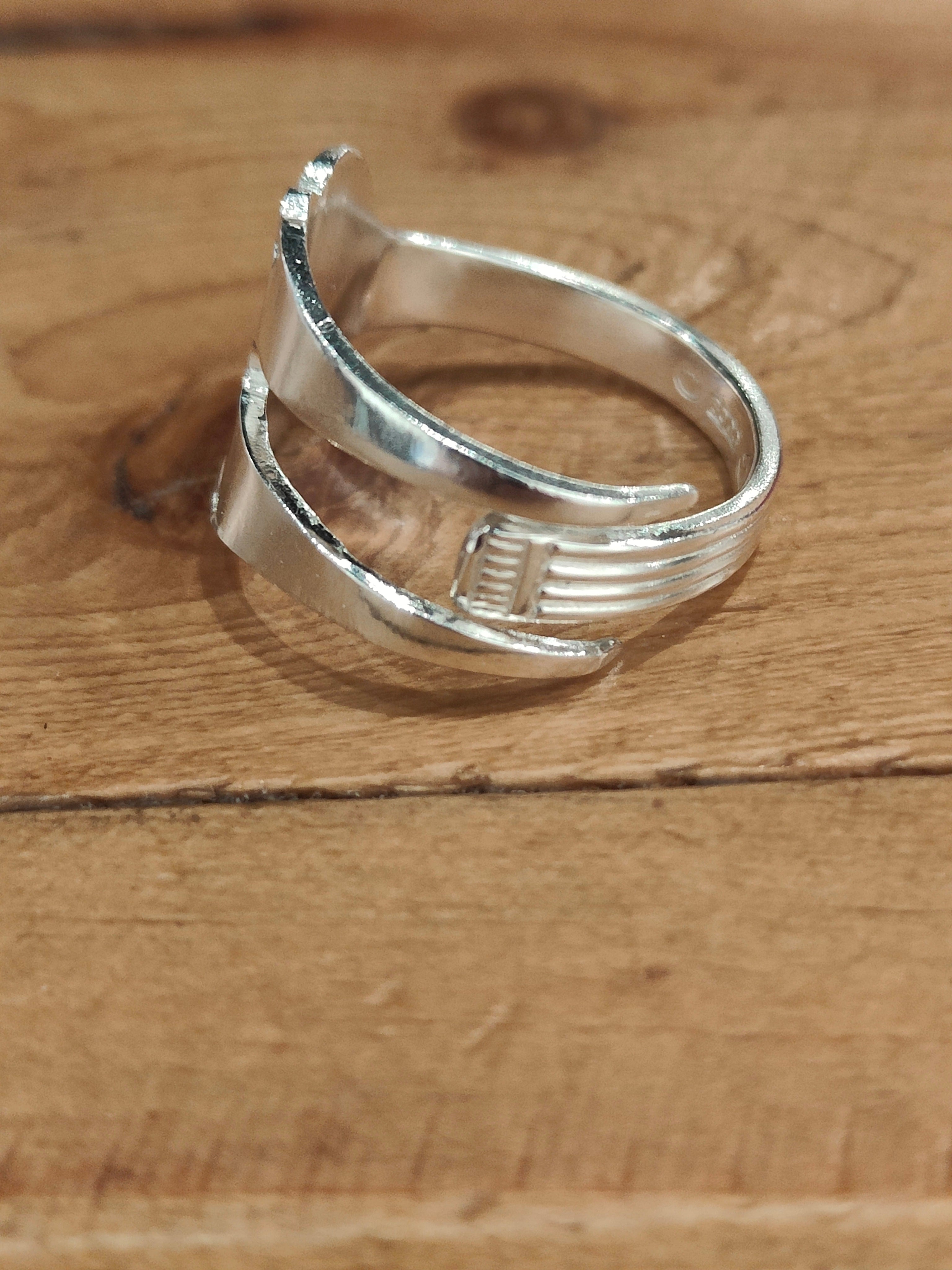 TH Marthinsen Sterling Silver Pickle Fork Ring