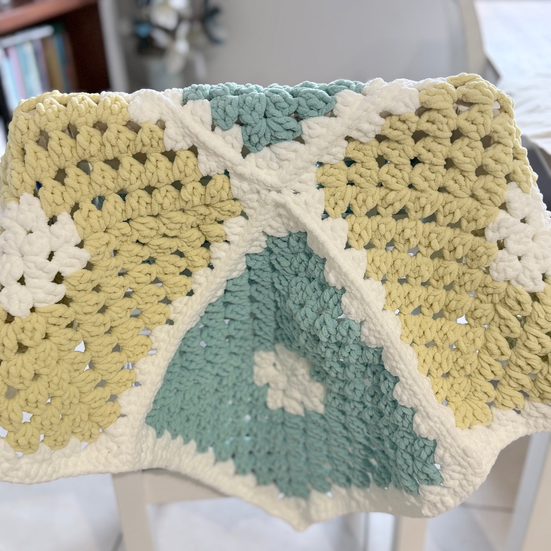 #123 -Lap Size Blanket/Throw Rug