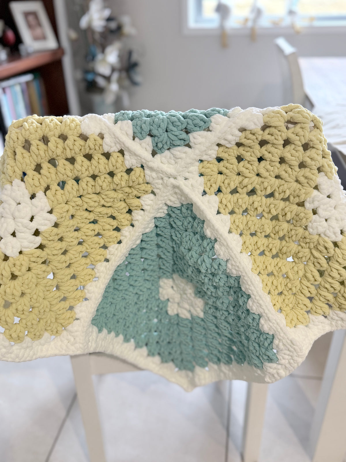 #123 -Lap Size Blanket/Throw Rug