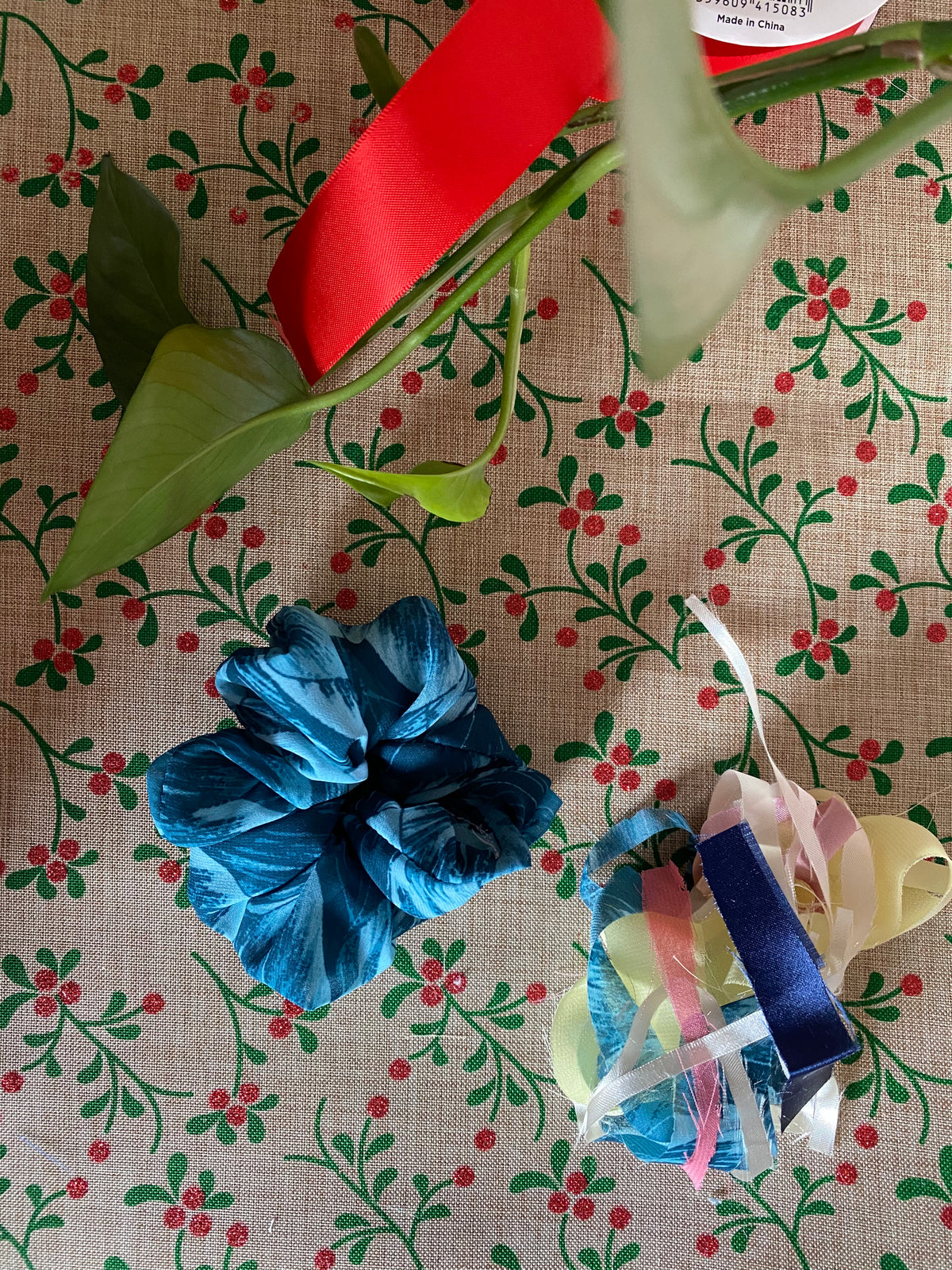 Handmade Medium Scrunchies – Satin & Crepe Hair Scrunchies