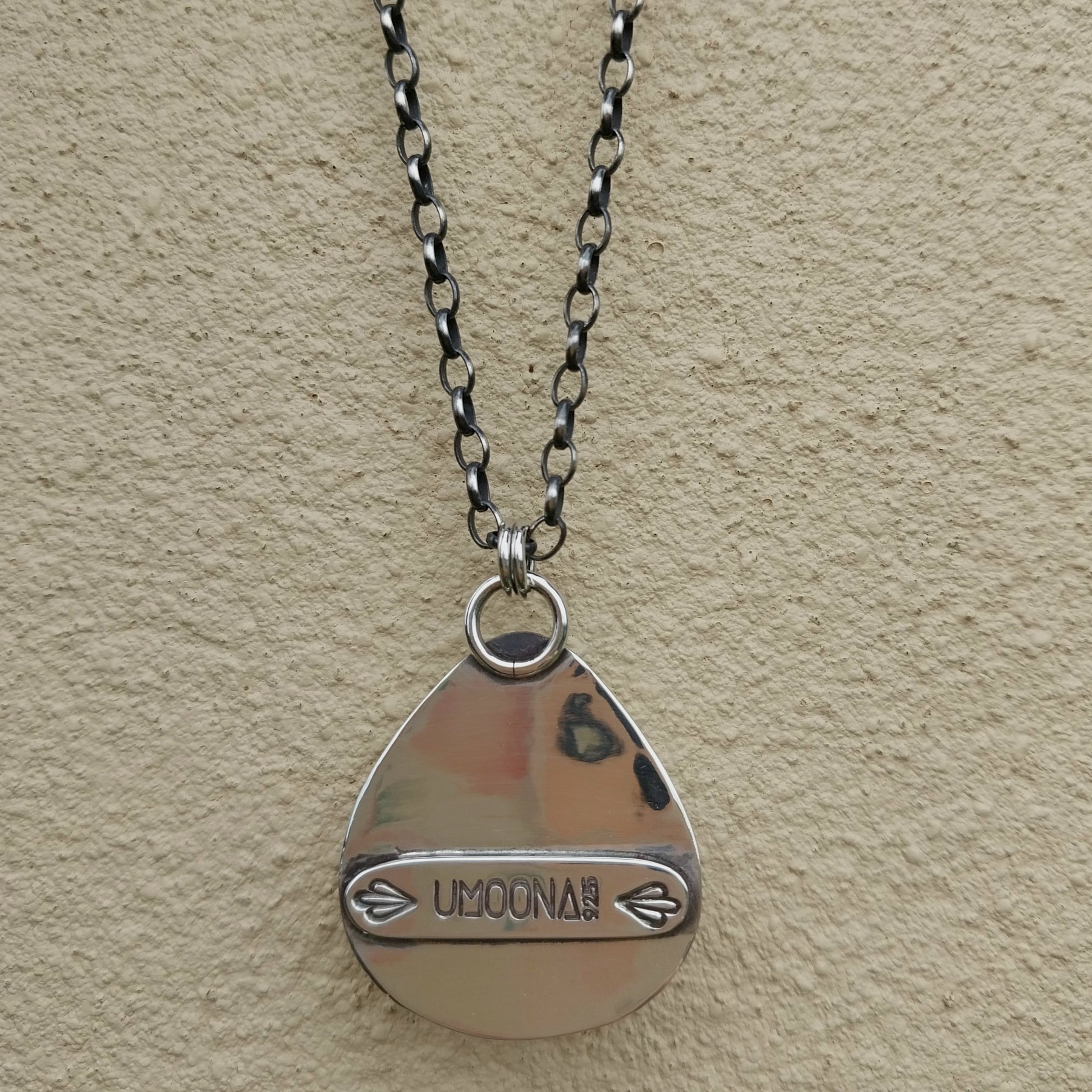 Lake agate necklace