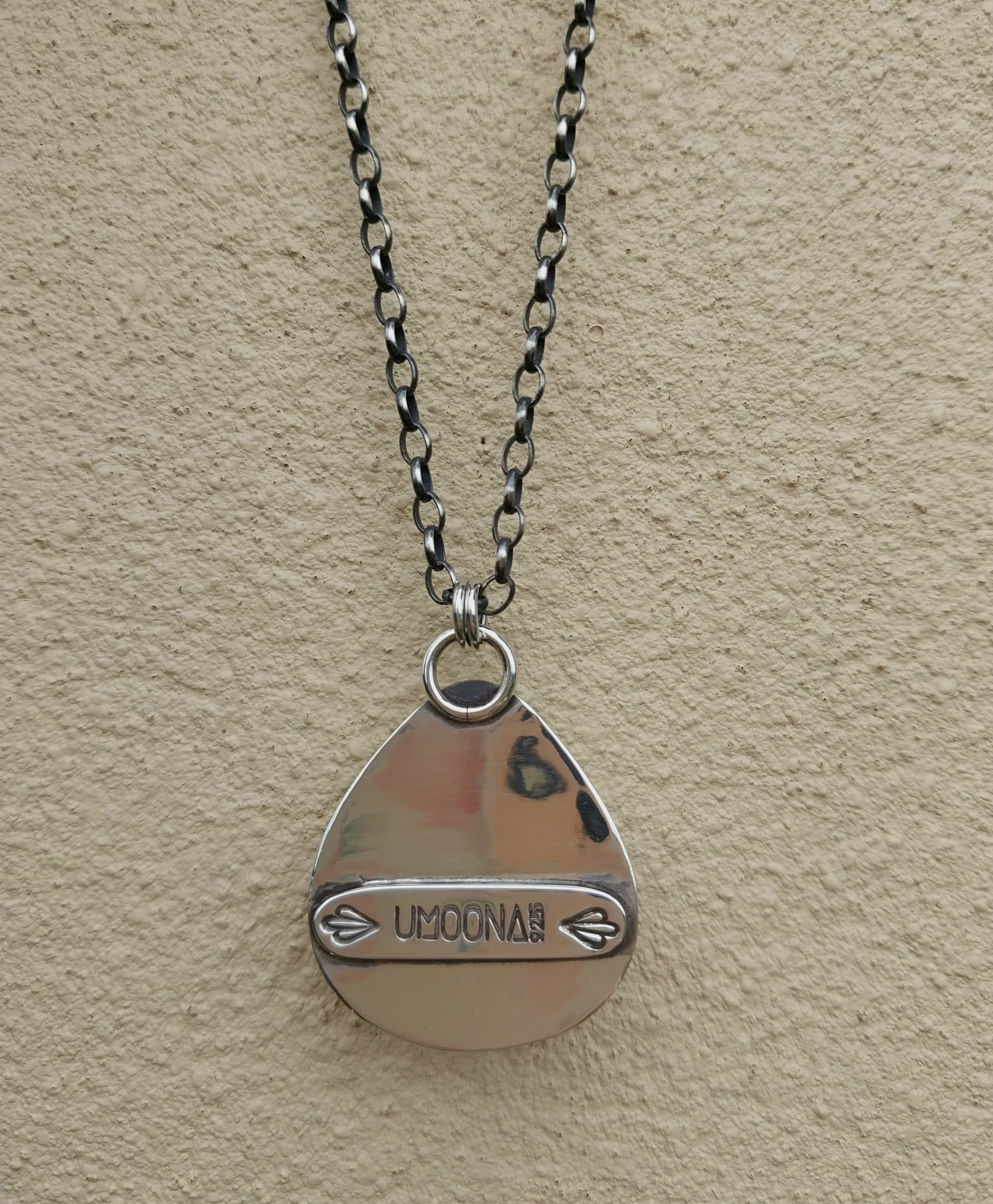 Lake agate necklace