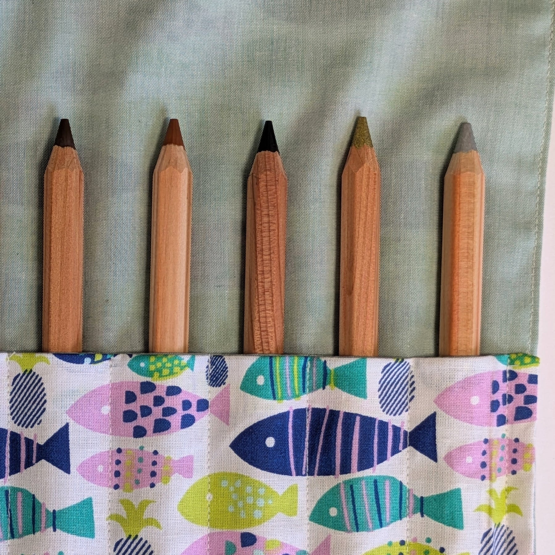 Customisable Roll-up Pencil Case