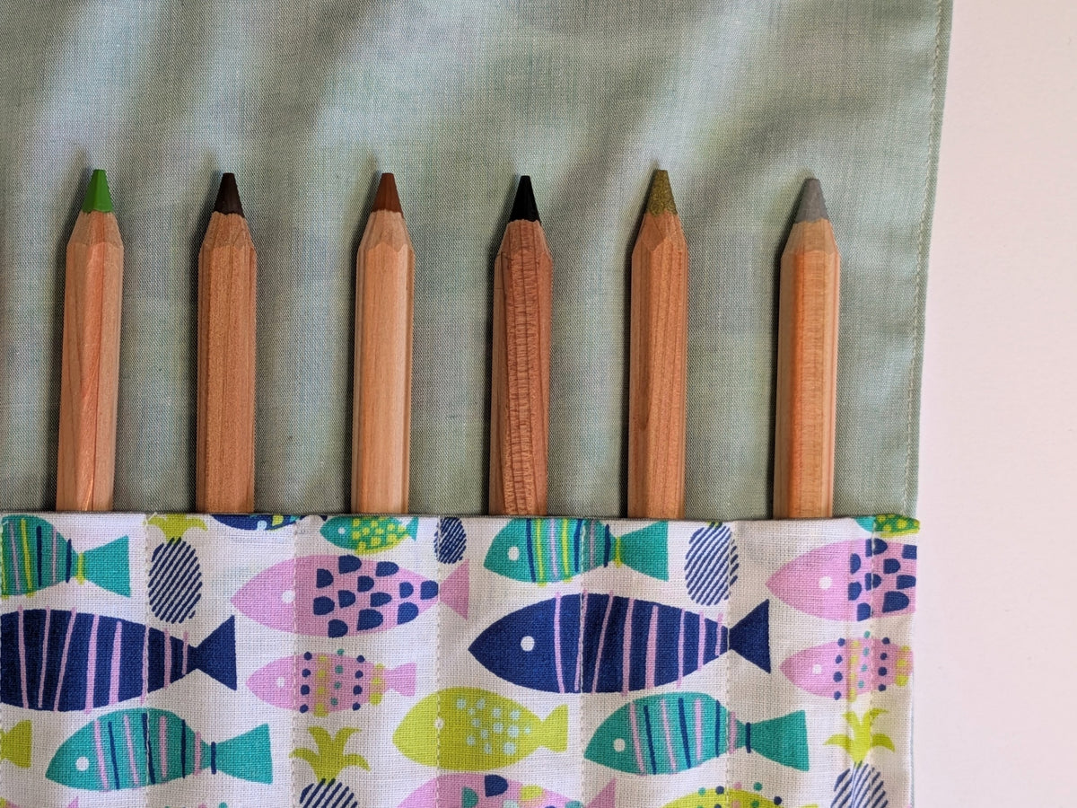 Customisable Roll-up Pencil Case