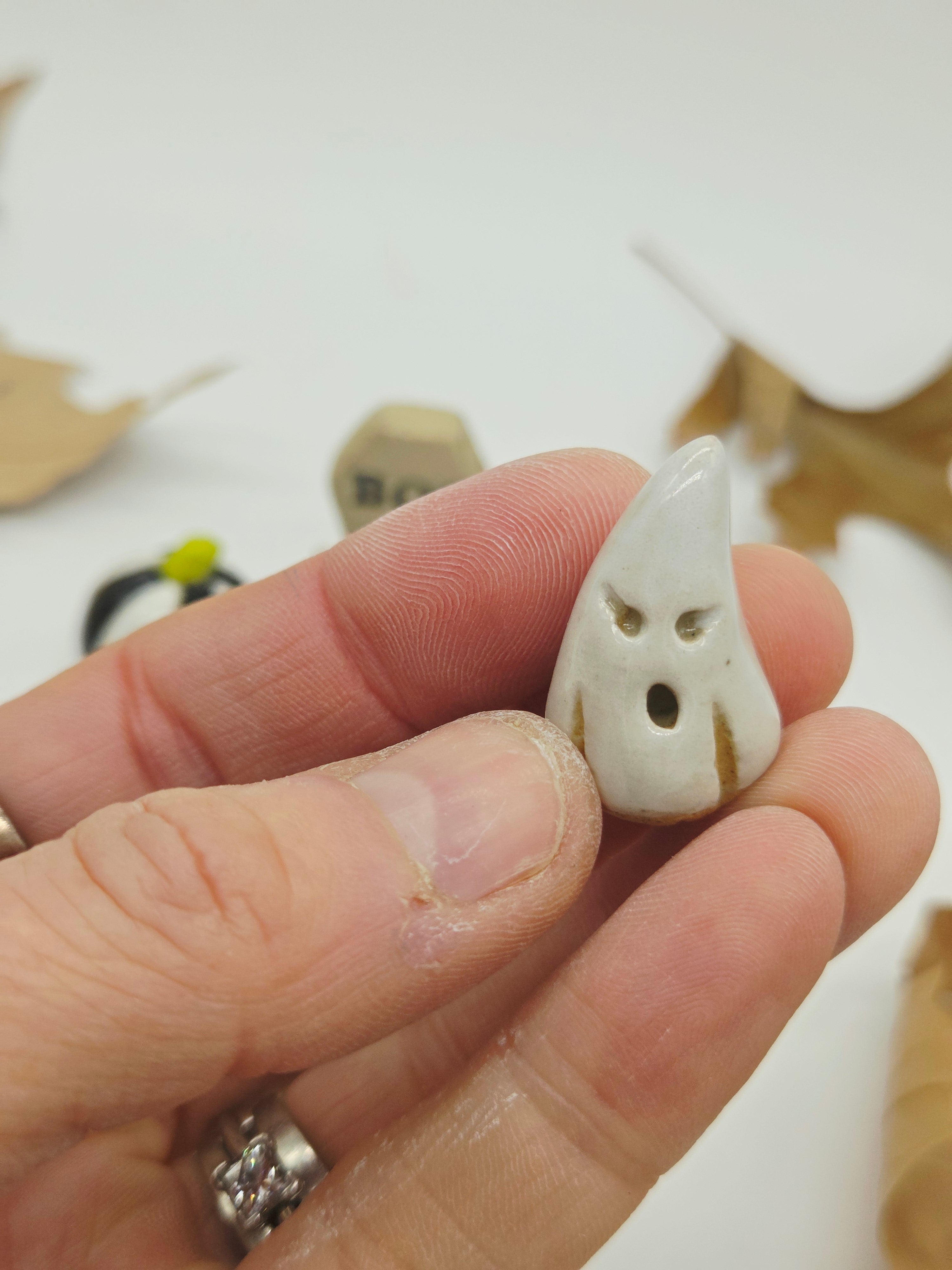 Tiny Ceramic Spooky Set 3