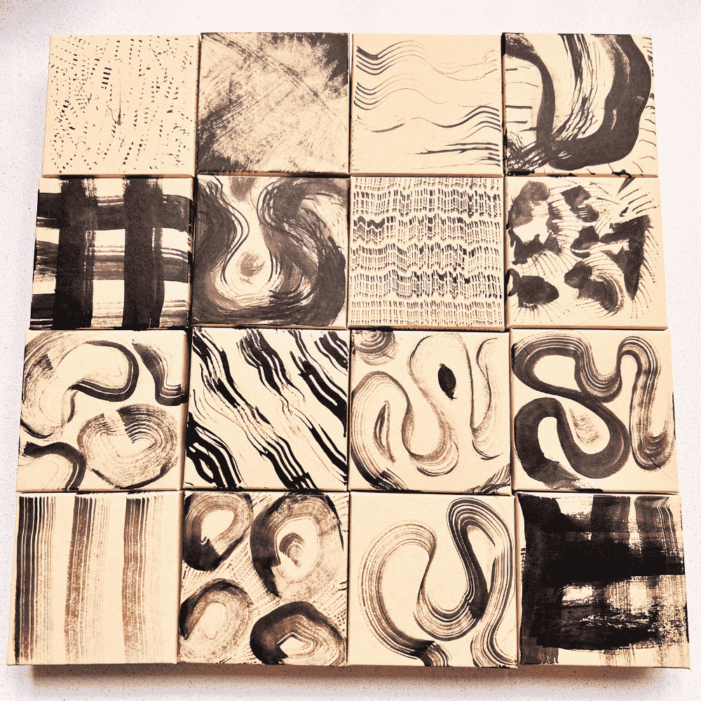 Tourmaline Arc Earrings in Sterling Silver