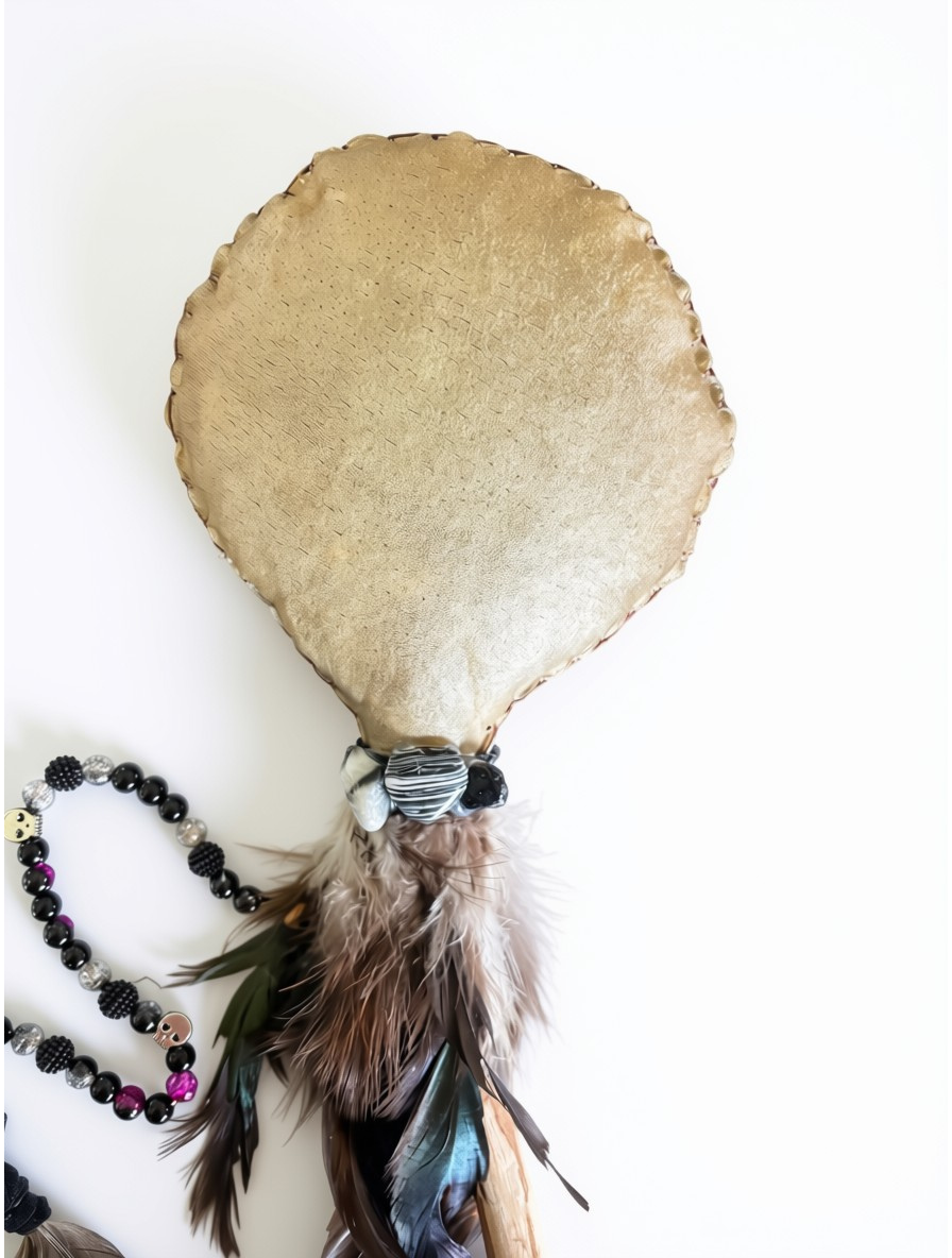 XL DEER Rattle - One of the Best! 🖤