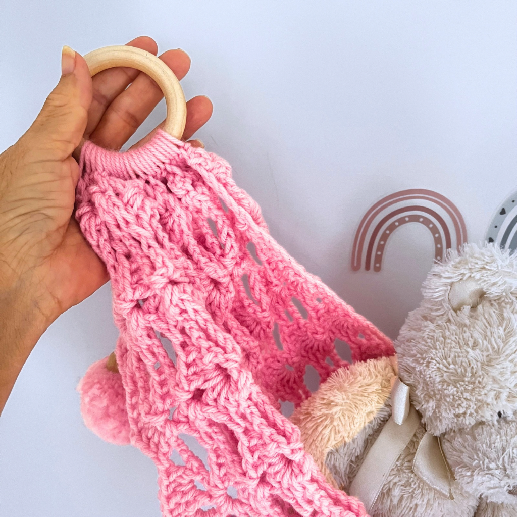 Crochet Toy Hammock - Soft Toy Storage Hammock - Kids Decor