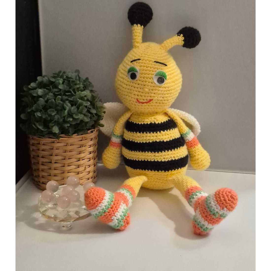 Crochet 'Bee Doll' Girl Amigurumi