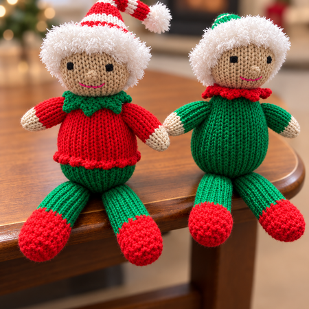 Billy and Bobby Christmas Elves