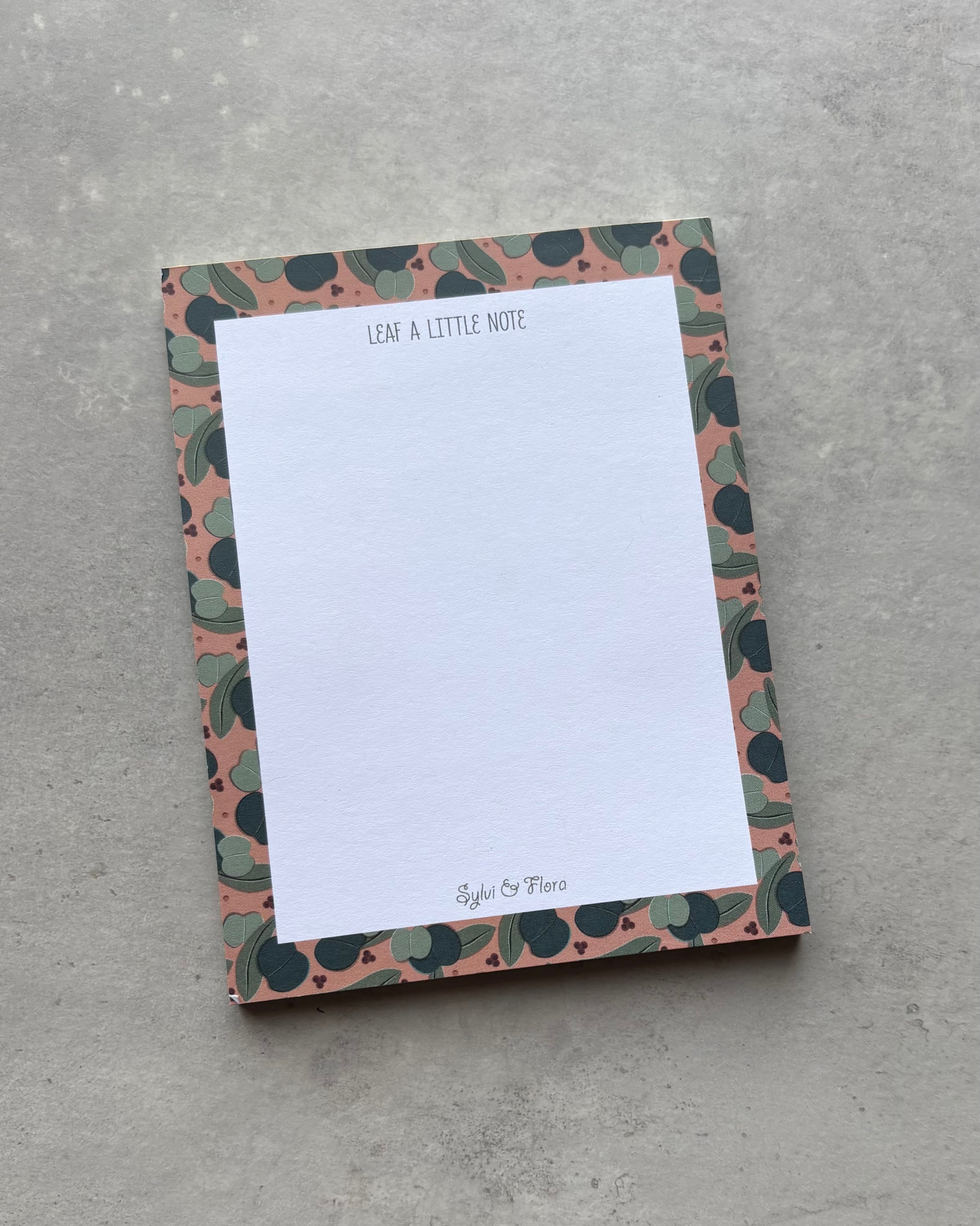 Small Notepad, 4 designs