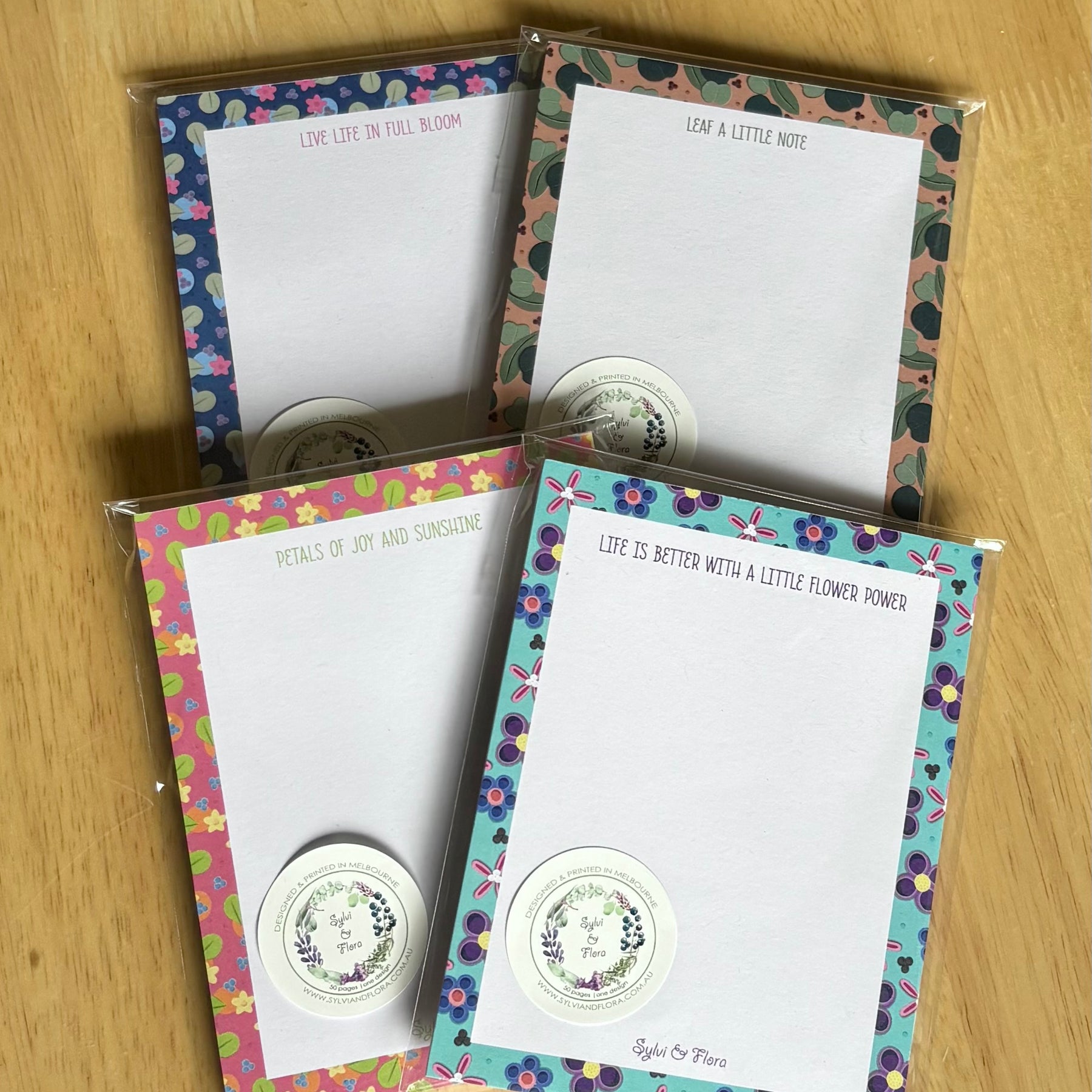 Small Notepad, 4 designs