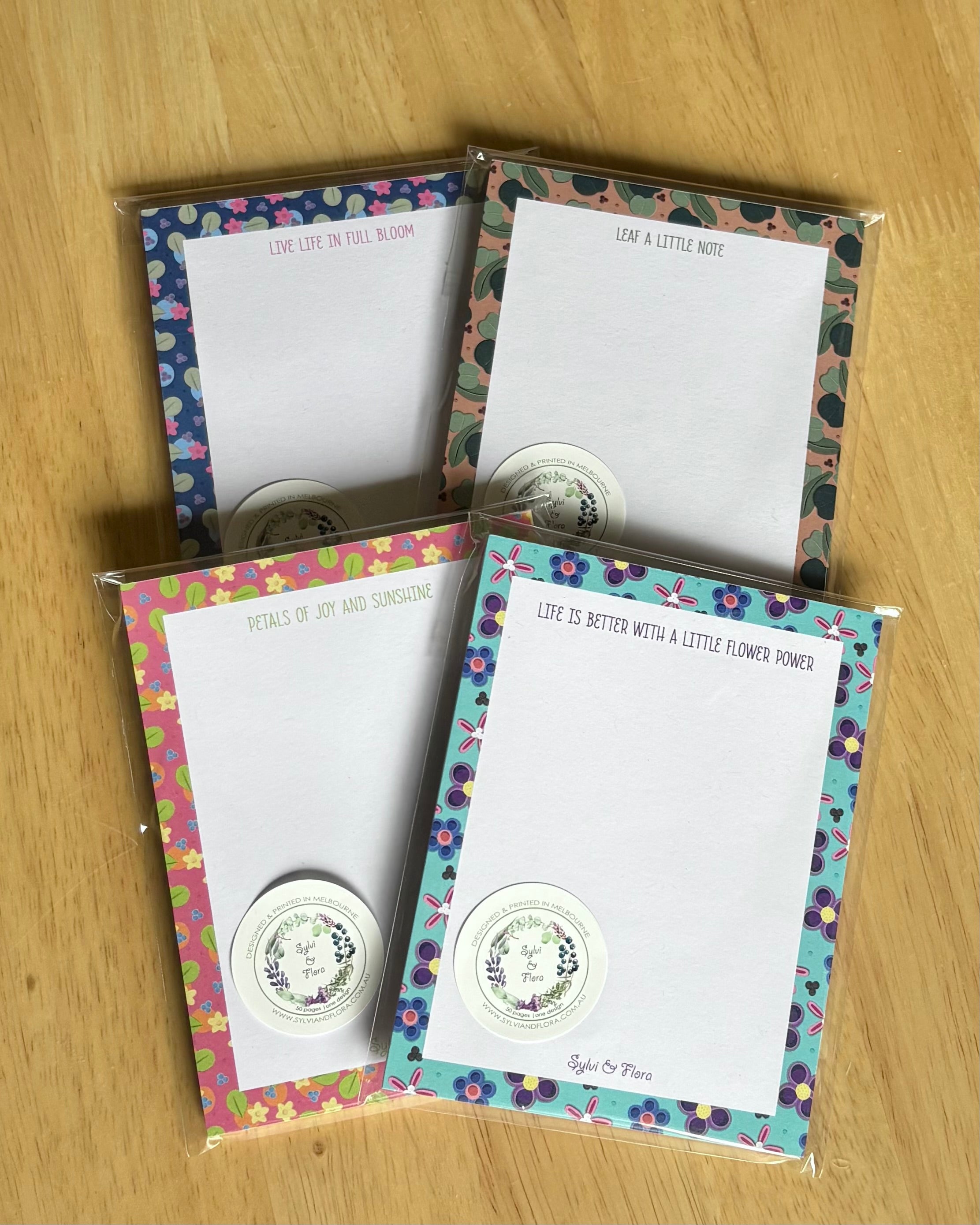 Small Notepad, 4 designs