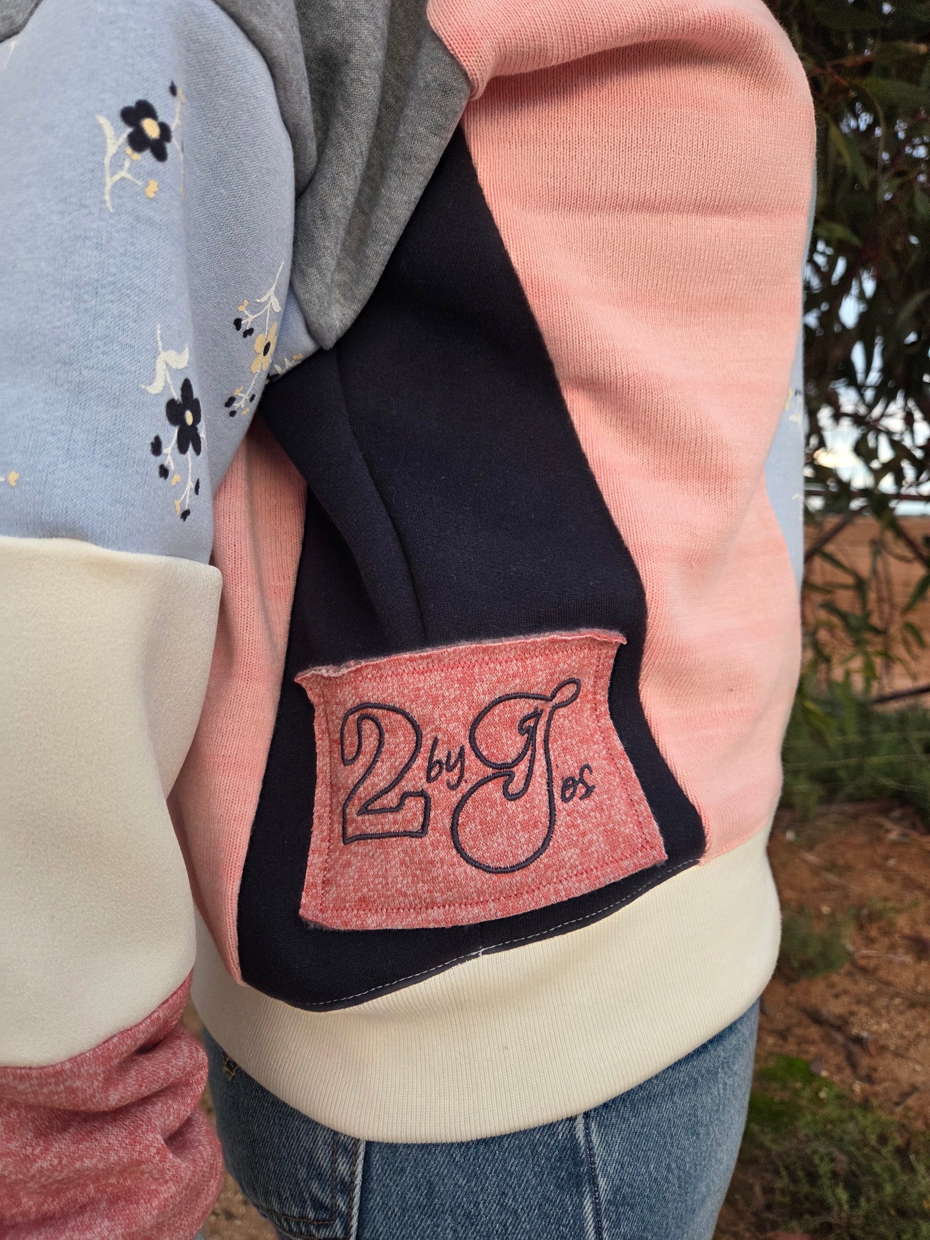 Sweet Pastel - Patchy Fleece - S/M