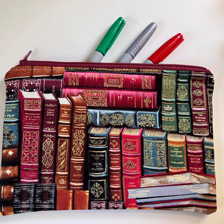 Antique books pencil case