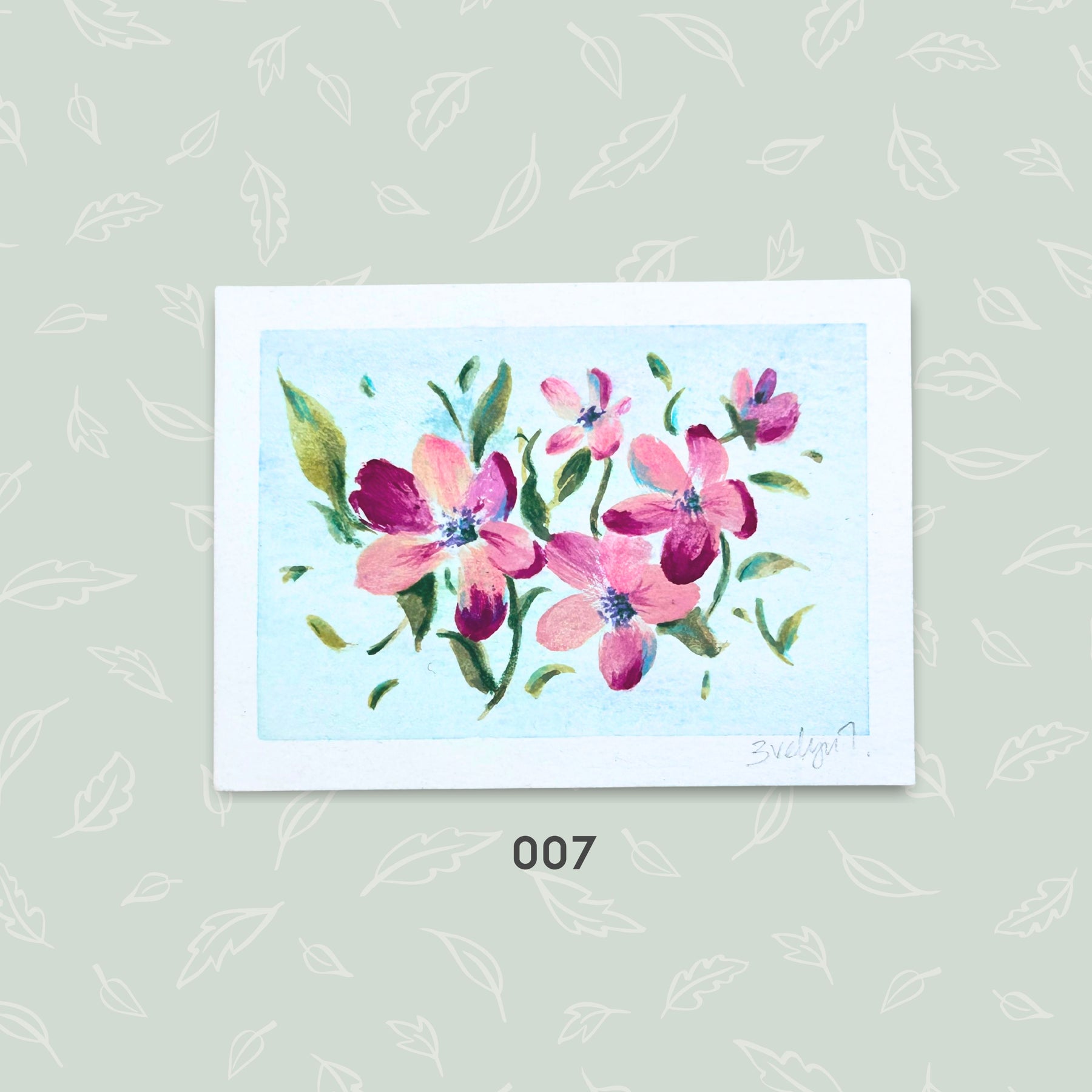 Petite Bloom Keepsakes | Original Hand-painted Floral Miniature Art & Collectables | ACEO