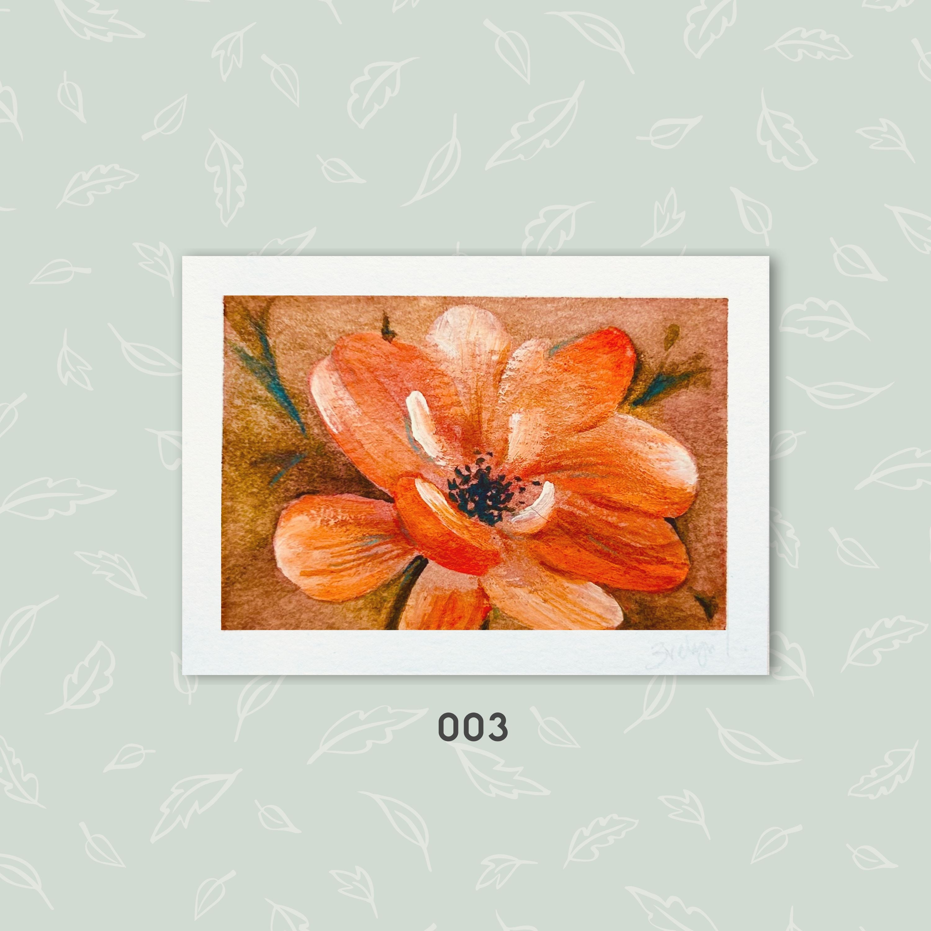 Petite Bloom Keepsakes | Original Hand-painted Floral Miniature Art & Collectables | ACEO