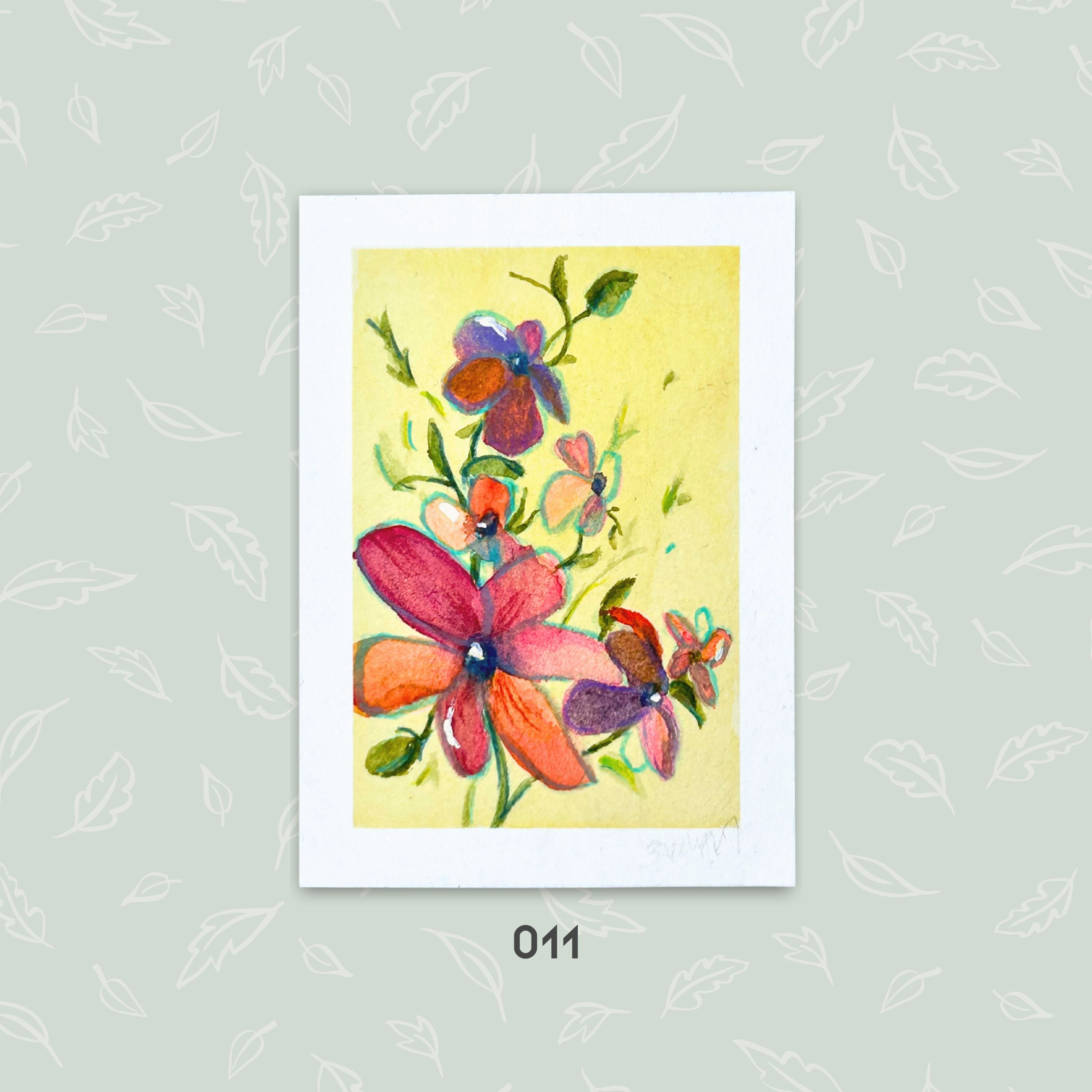 Petite Bloom Keepsakes | Original Hand-painted Floral Miniature Art & Collectables | ACEO