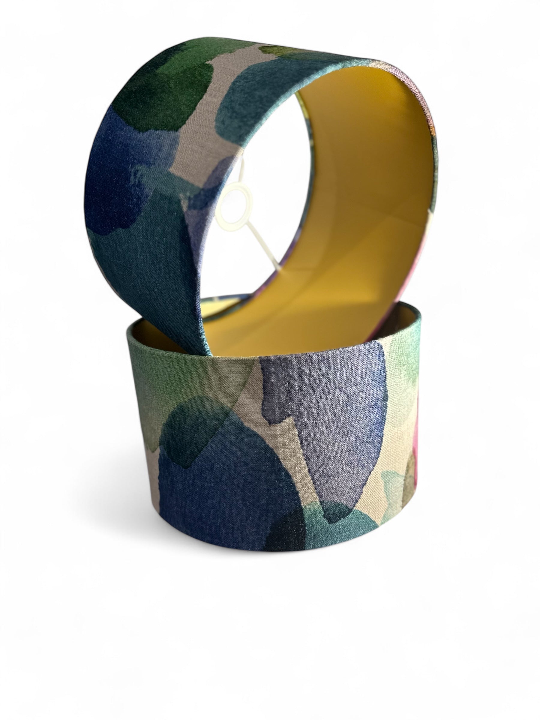 Archie double side gold lining drum lampshade