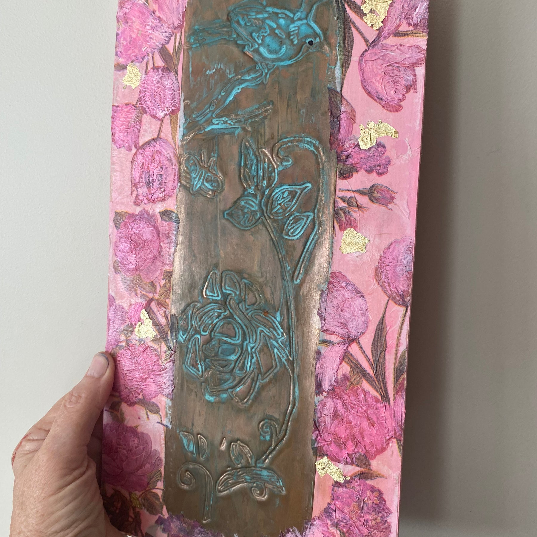 Enchanted wood copper art ❤️