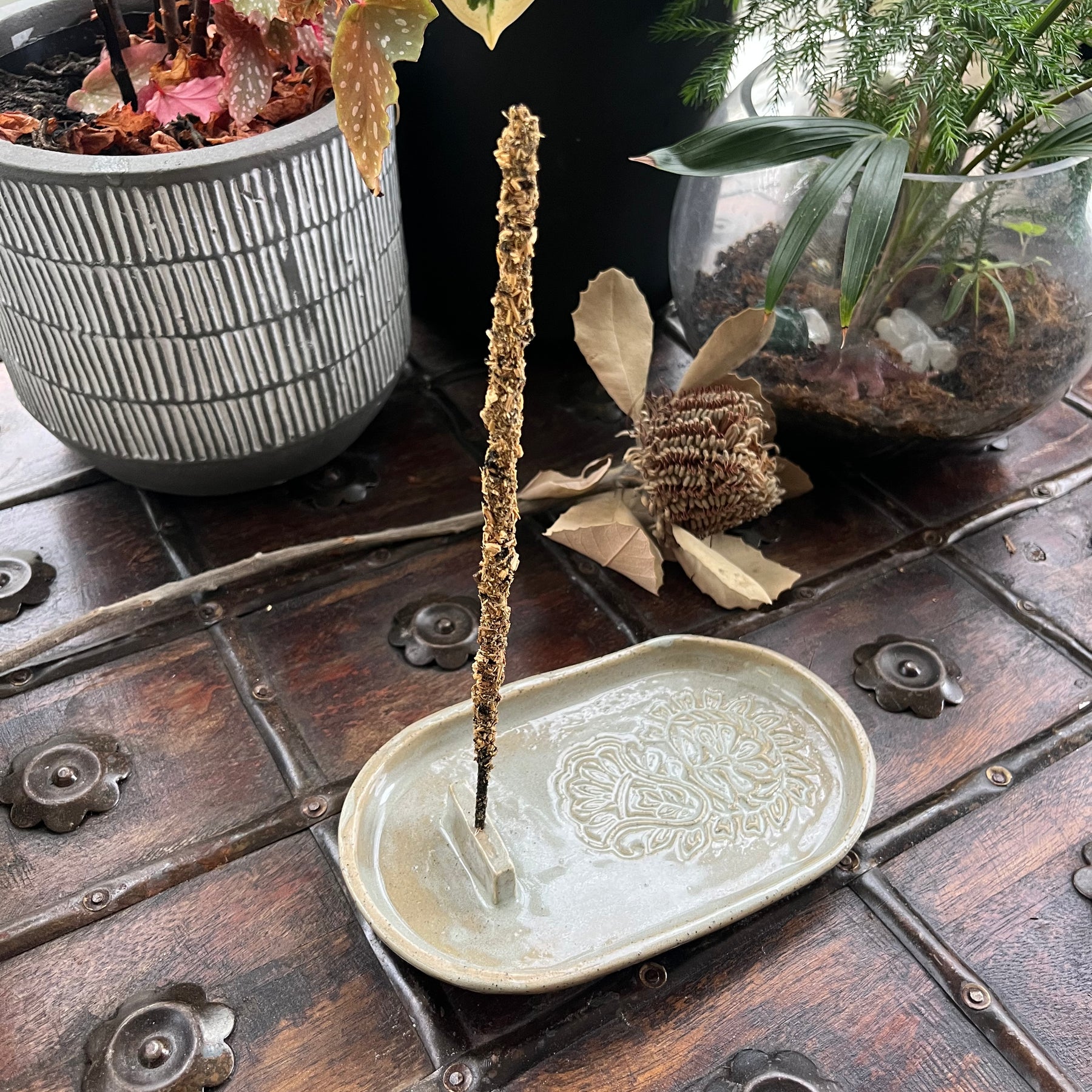 Oval Incense Holder