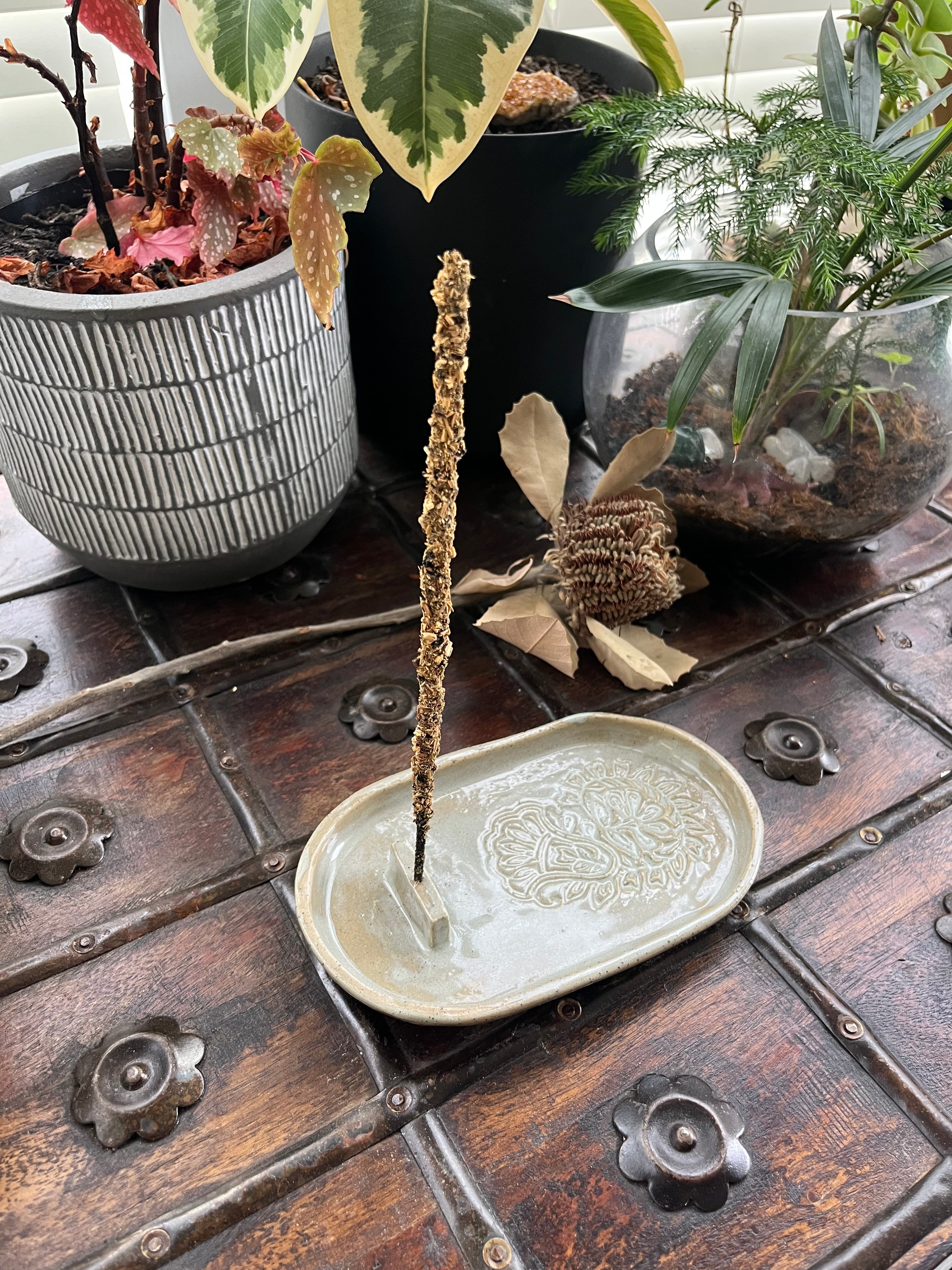 Oval Incense Holder